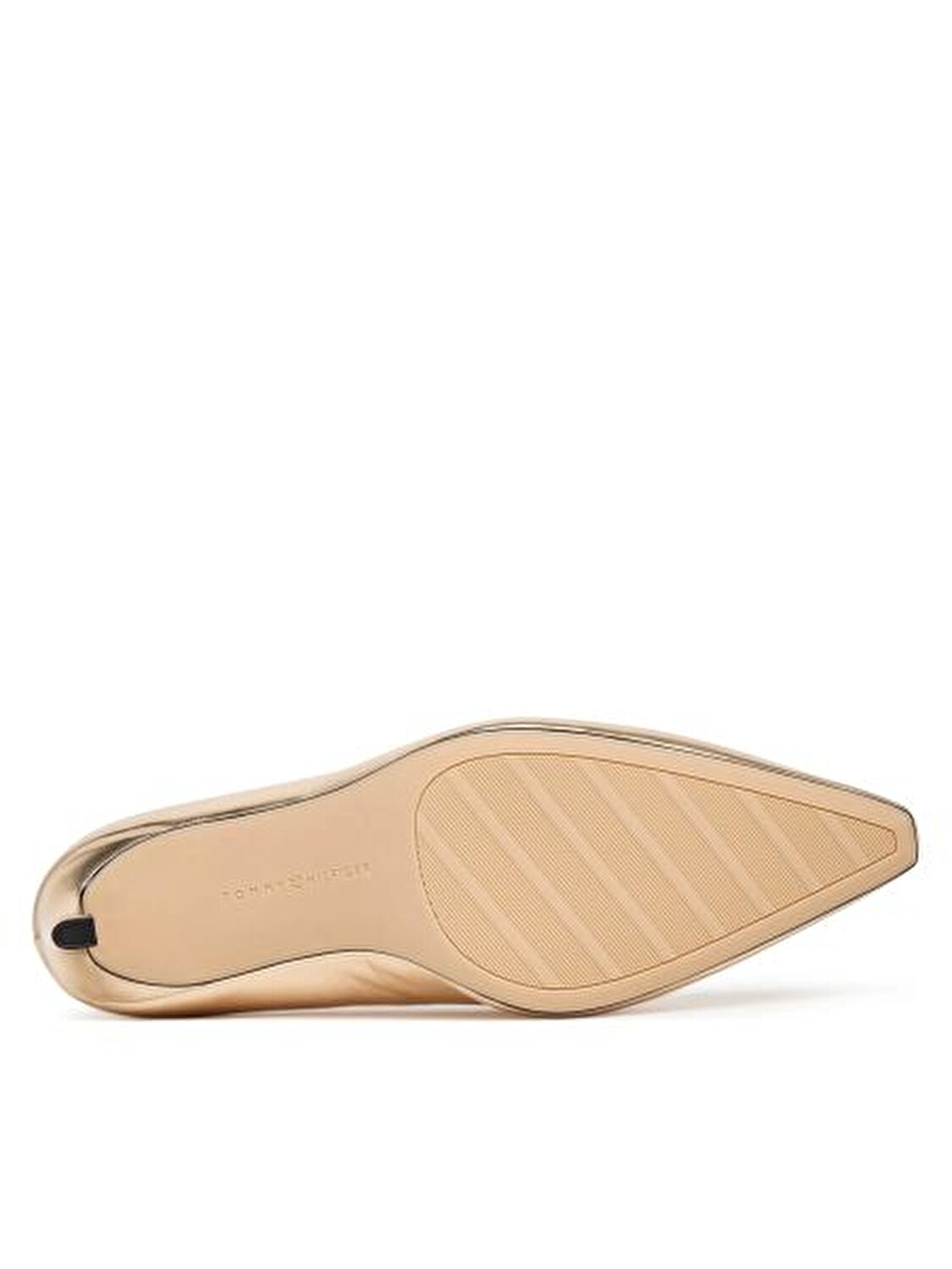 TH LOGO METALLIC PUMP SLANTED HL