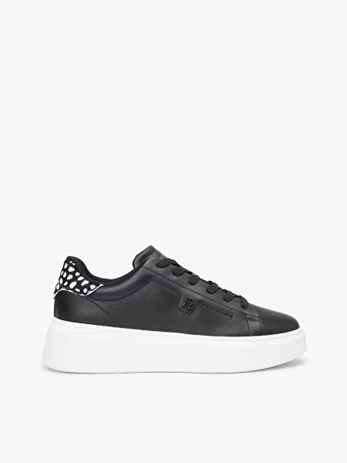 SİYAH KADIN SNEAKER ANIMAL PRINT PLATFORM