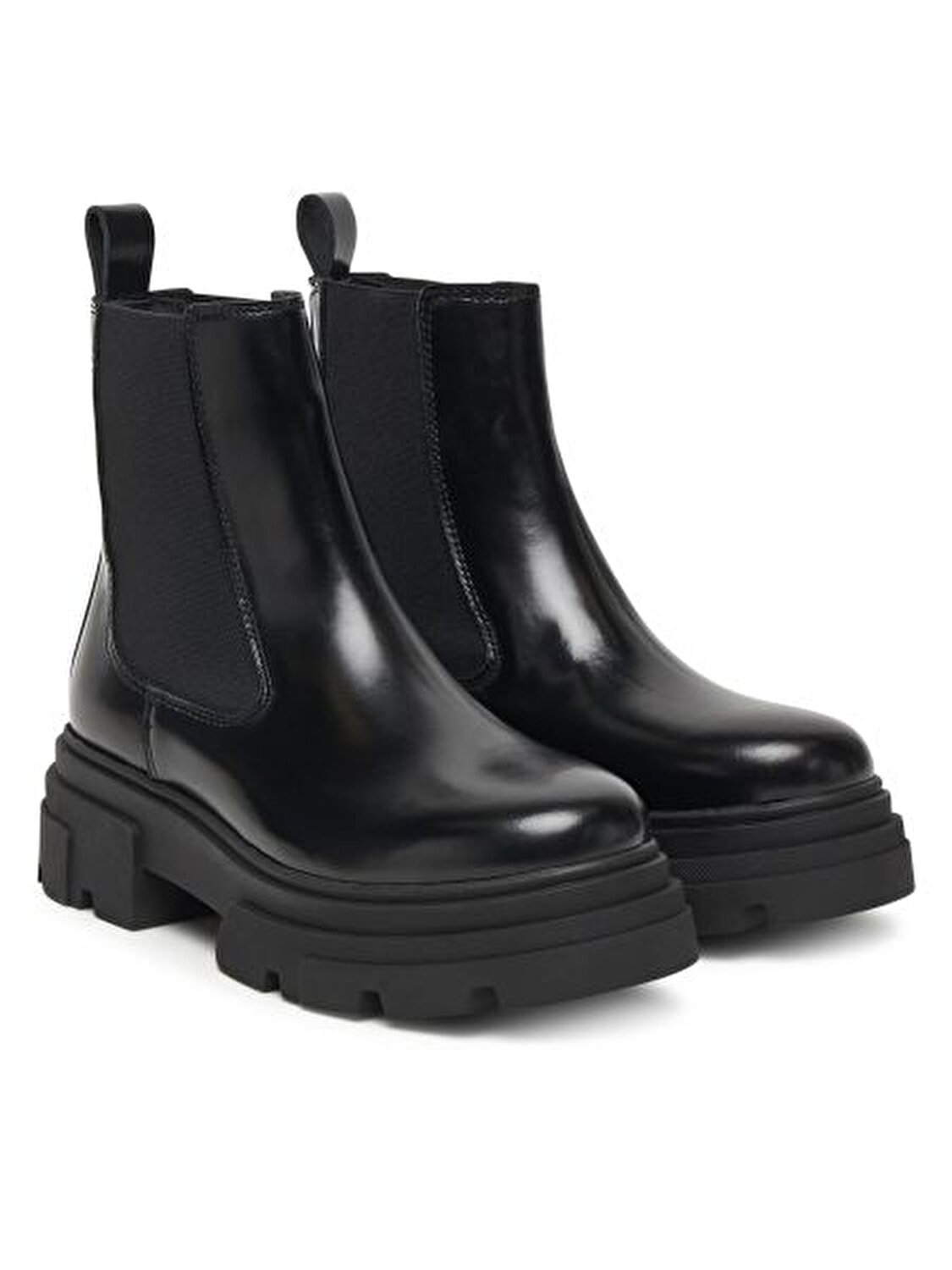 TH SHINY LEATHER CHELSEA