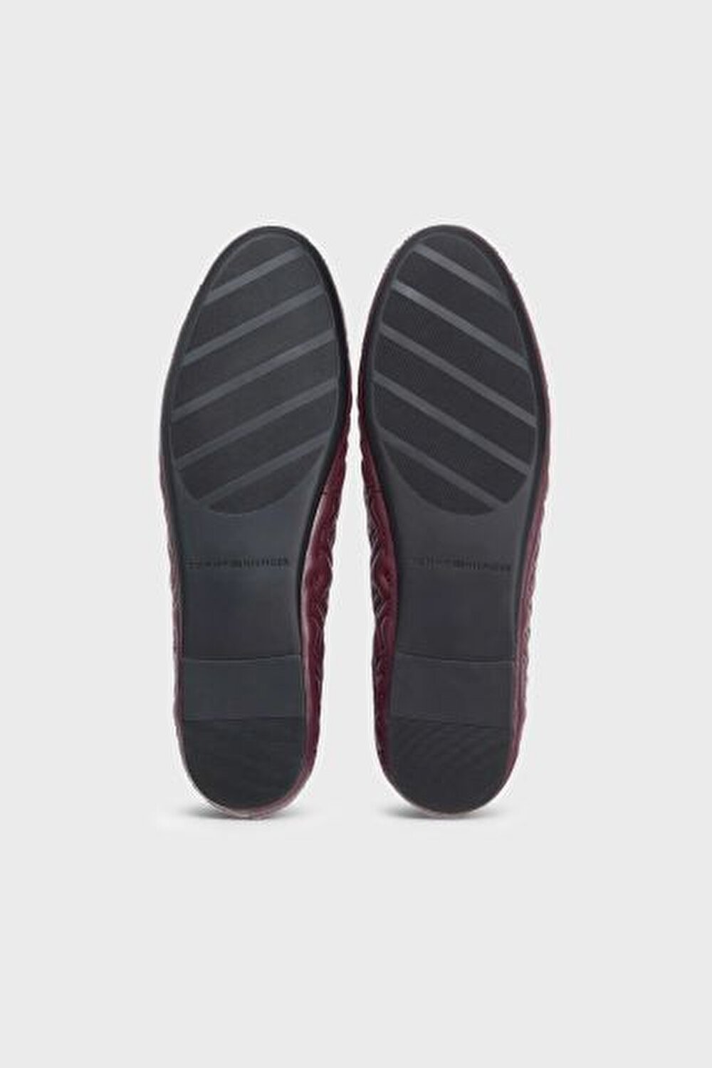 BORDO KADIN BABET QUILTED BALLERINA