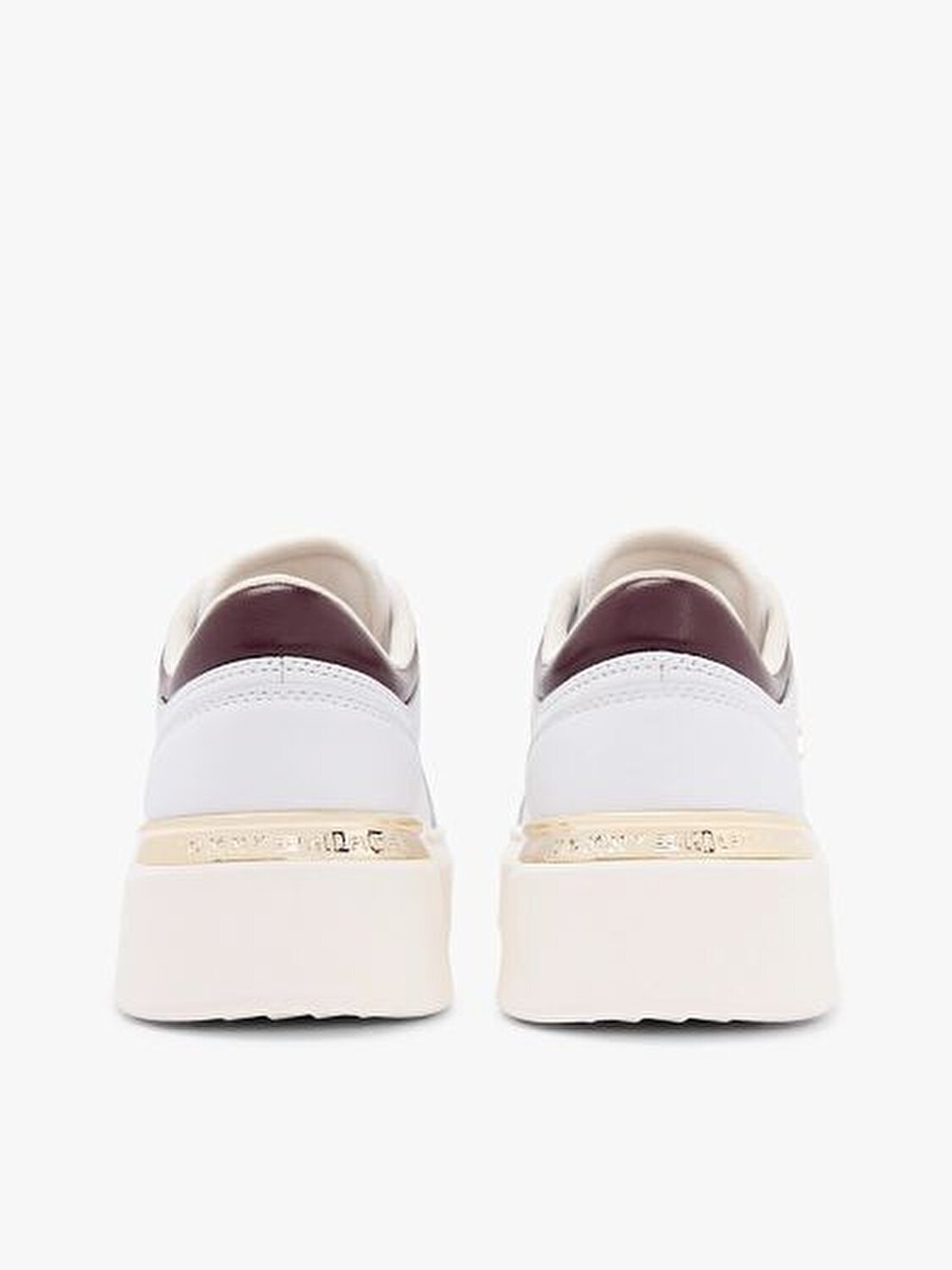 BEYAZ KADIN SNEAKER SHINY PLATFORM