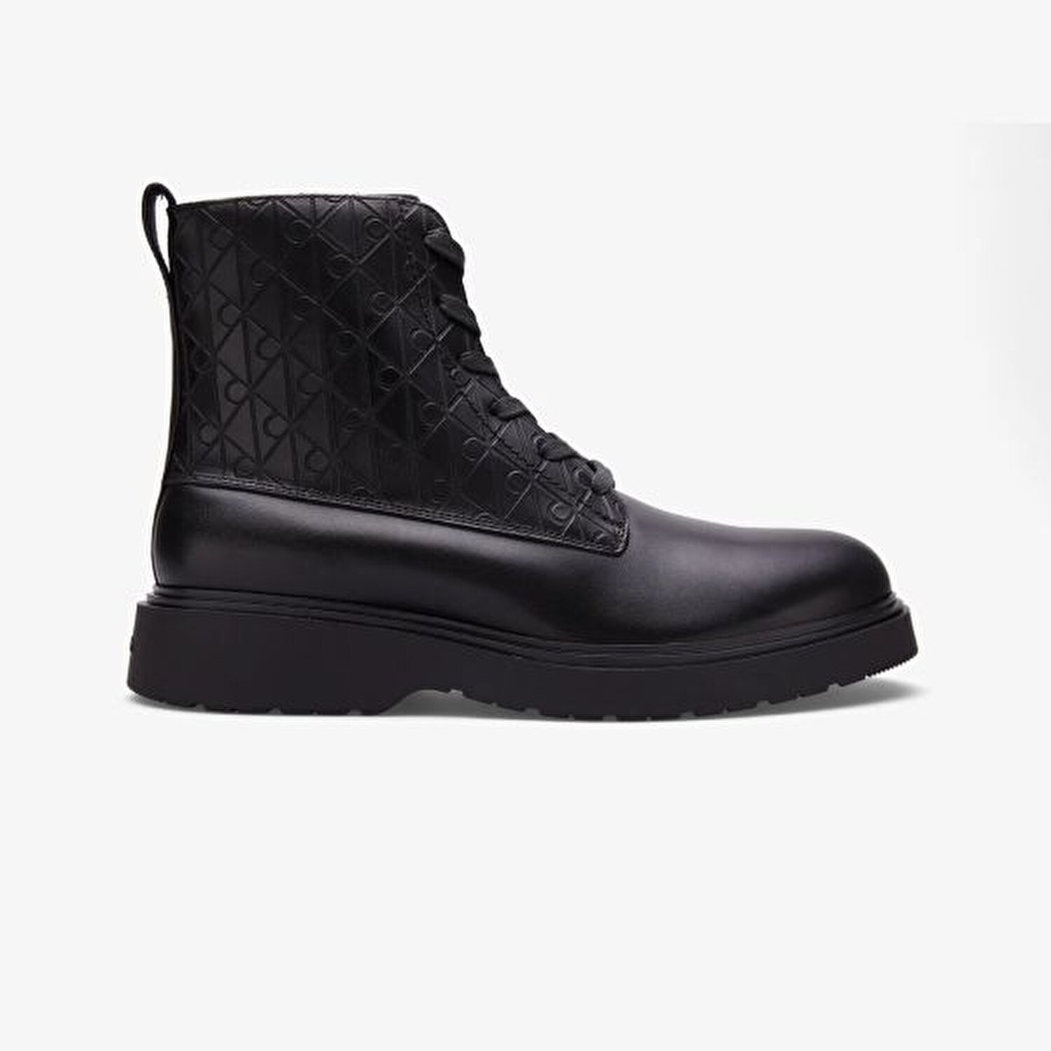 COMBAT ESS LACE UP ZIP BOOT AOP