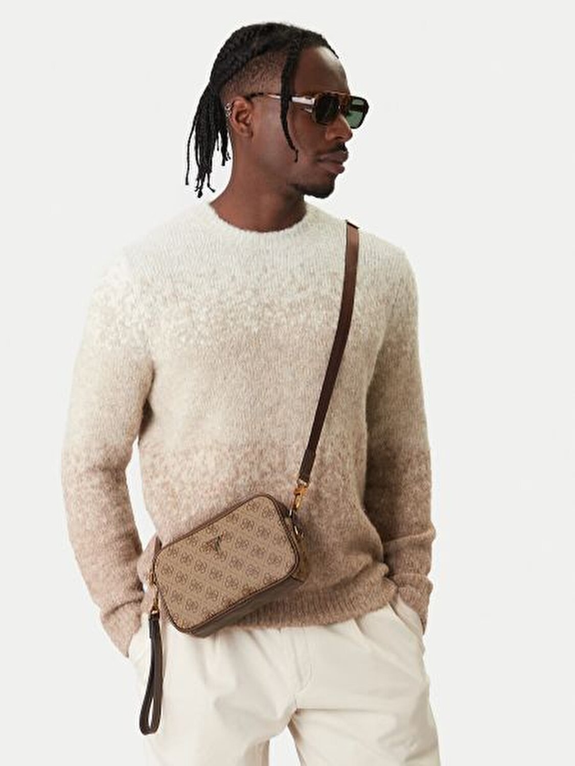 MILANO CAMERA BAG AÇIK KAHVE ERKEK ÇAPRAZ ÇANTA
