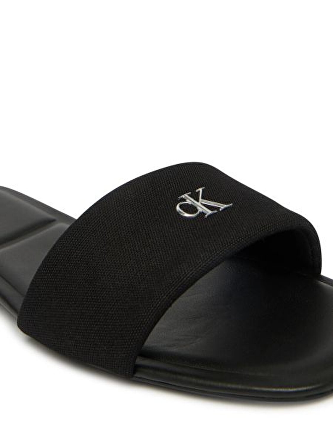 SQUARE FLAT SİYAH KADIN SANDALET