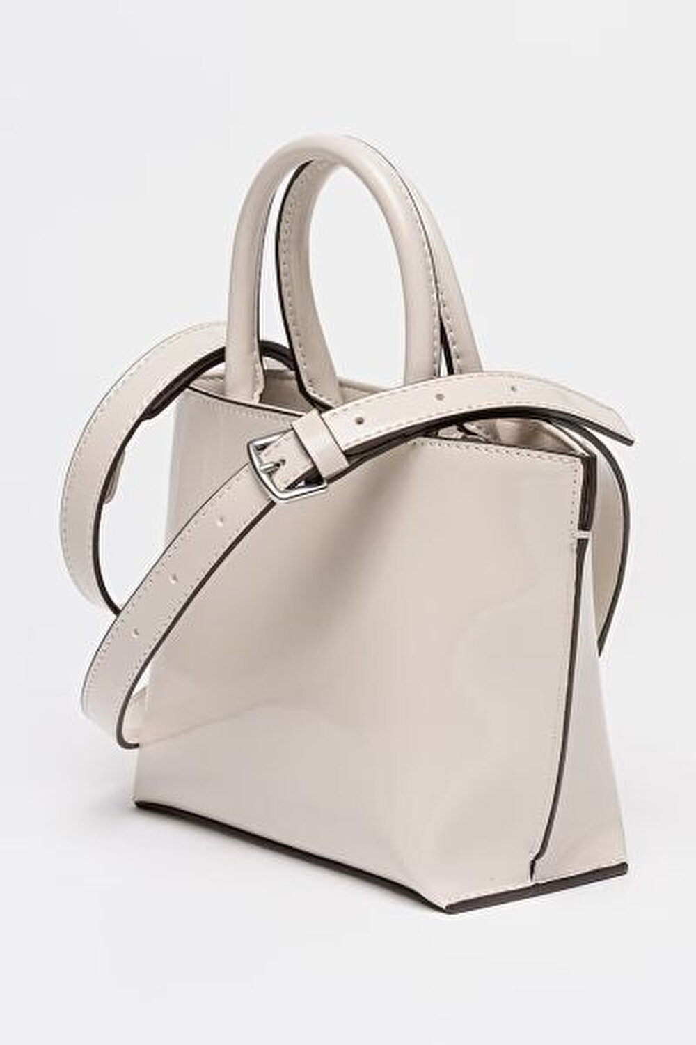 ARNELA EKRU KADIN MINI TOTE ÇANTA