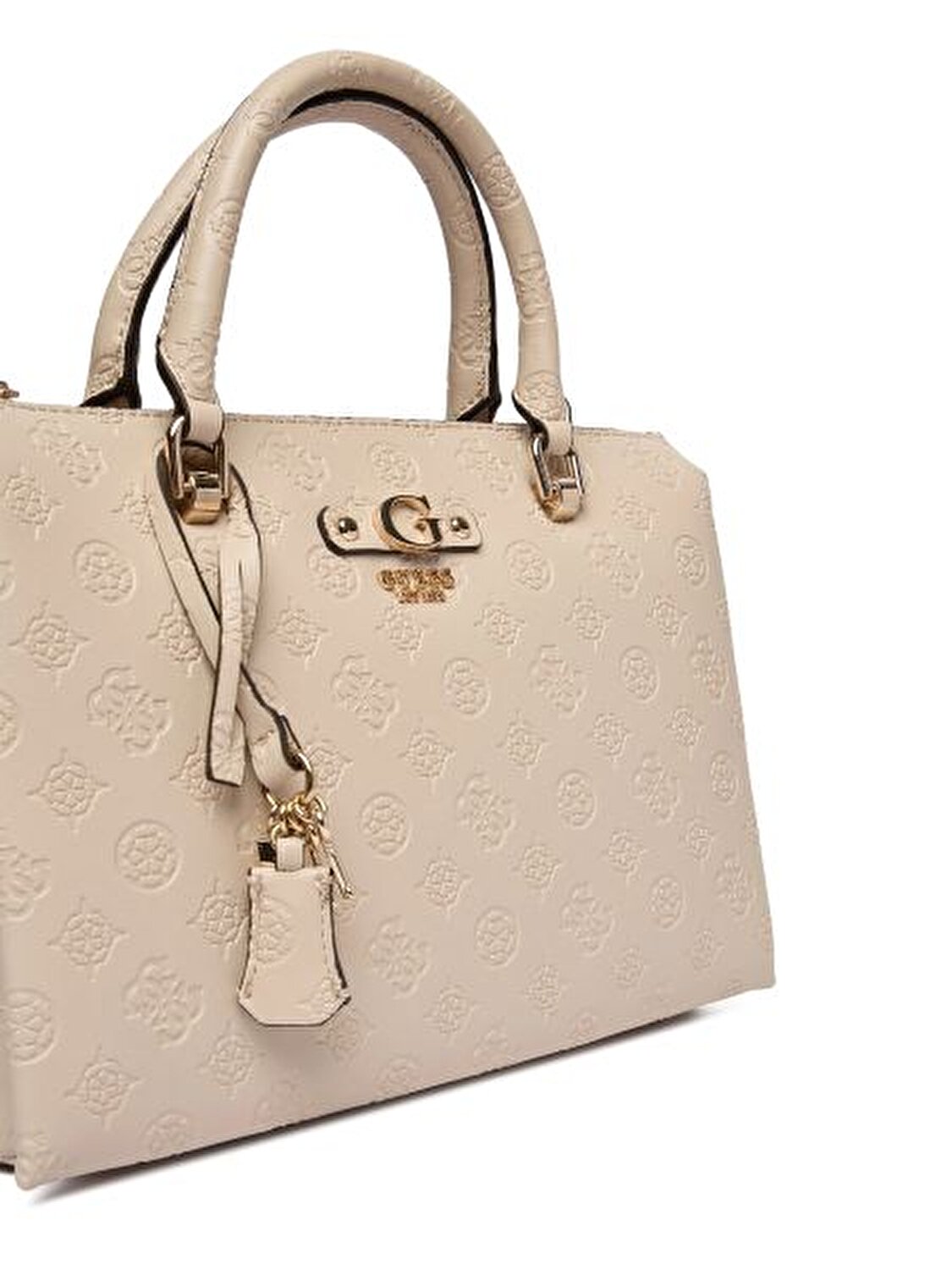 DITA LOGO EKRU KADIN EL ÇANTASI