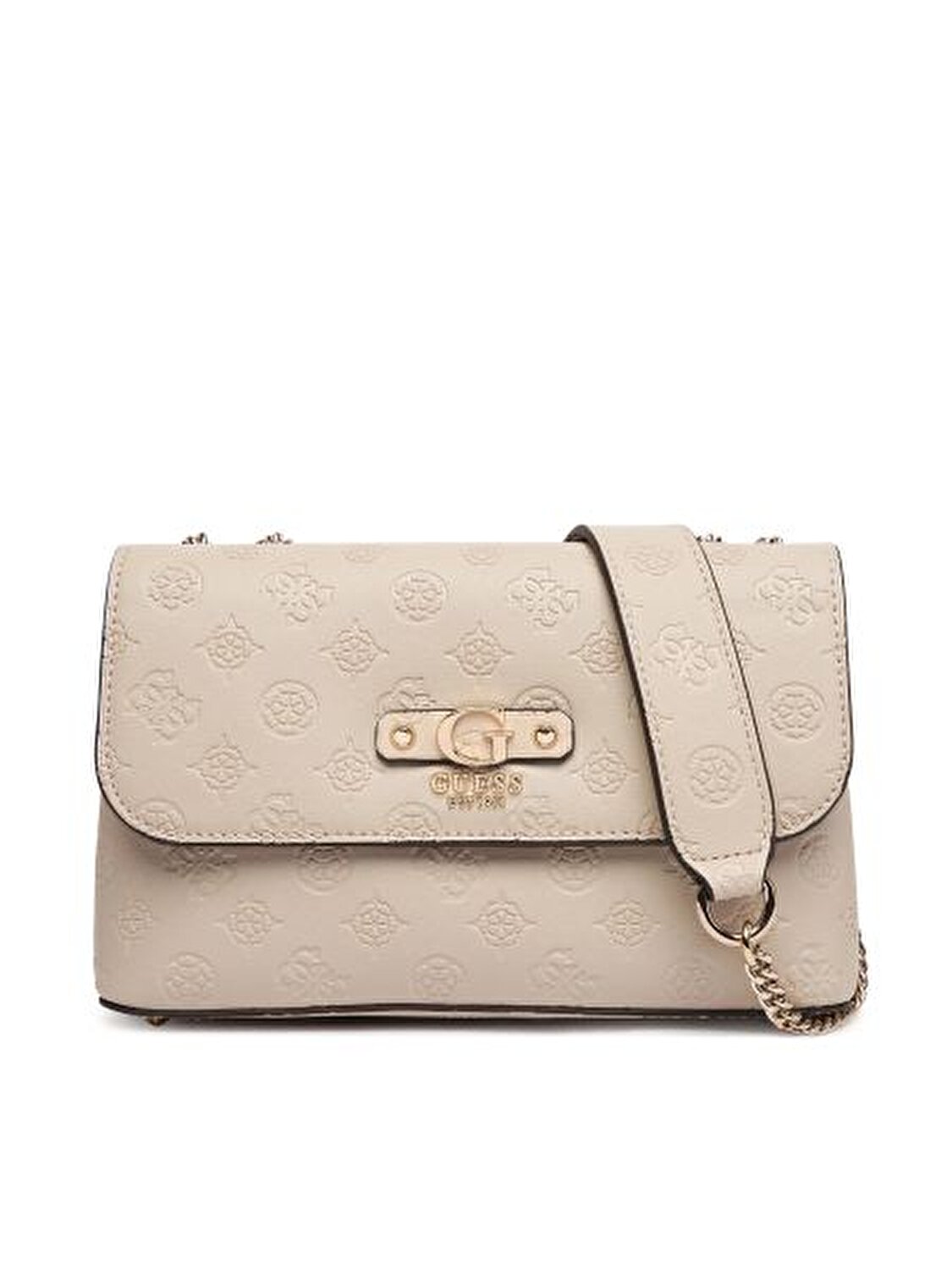 DITA LOGO EKRU KADIN ÇAPRAZ ÇANTA