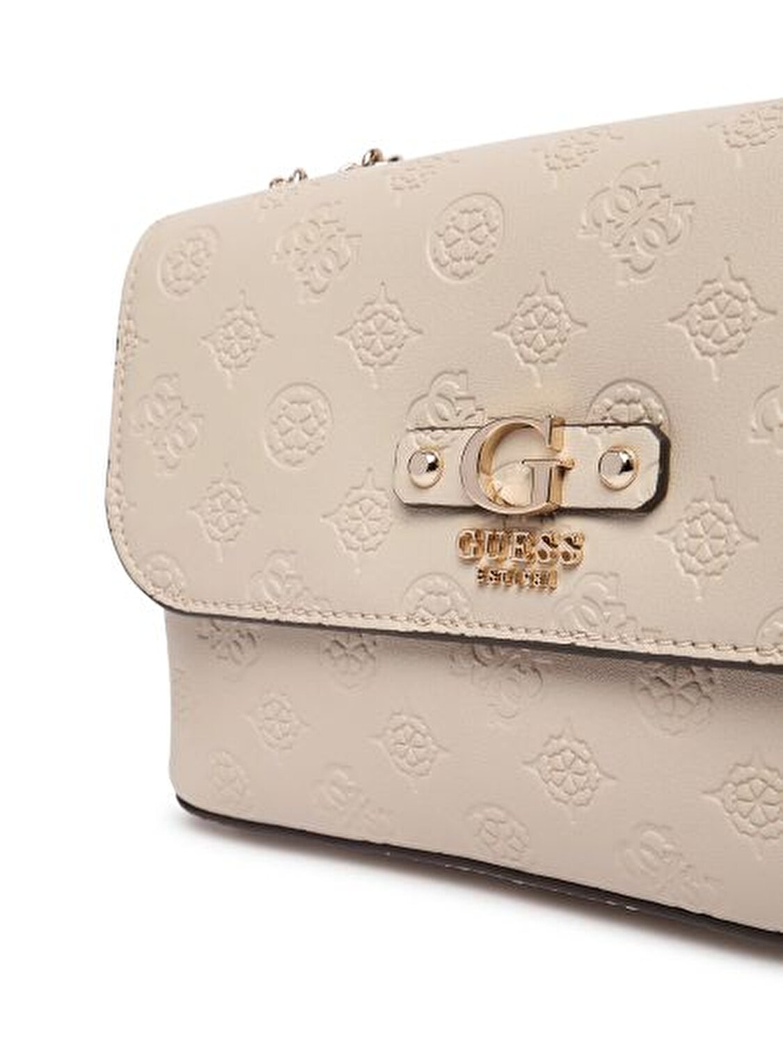 DITA LOGO EKRU KADIN ÇAPRAZ ÇANTA