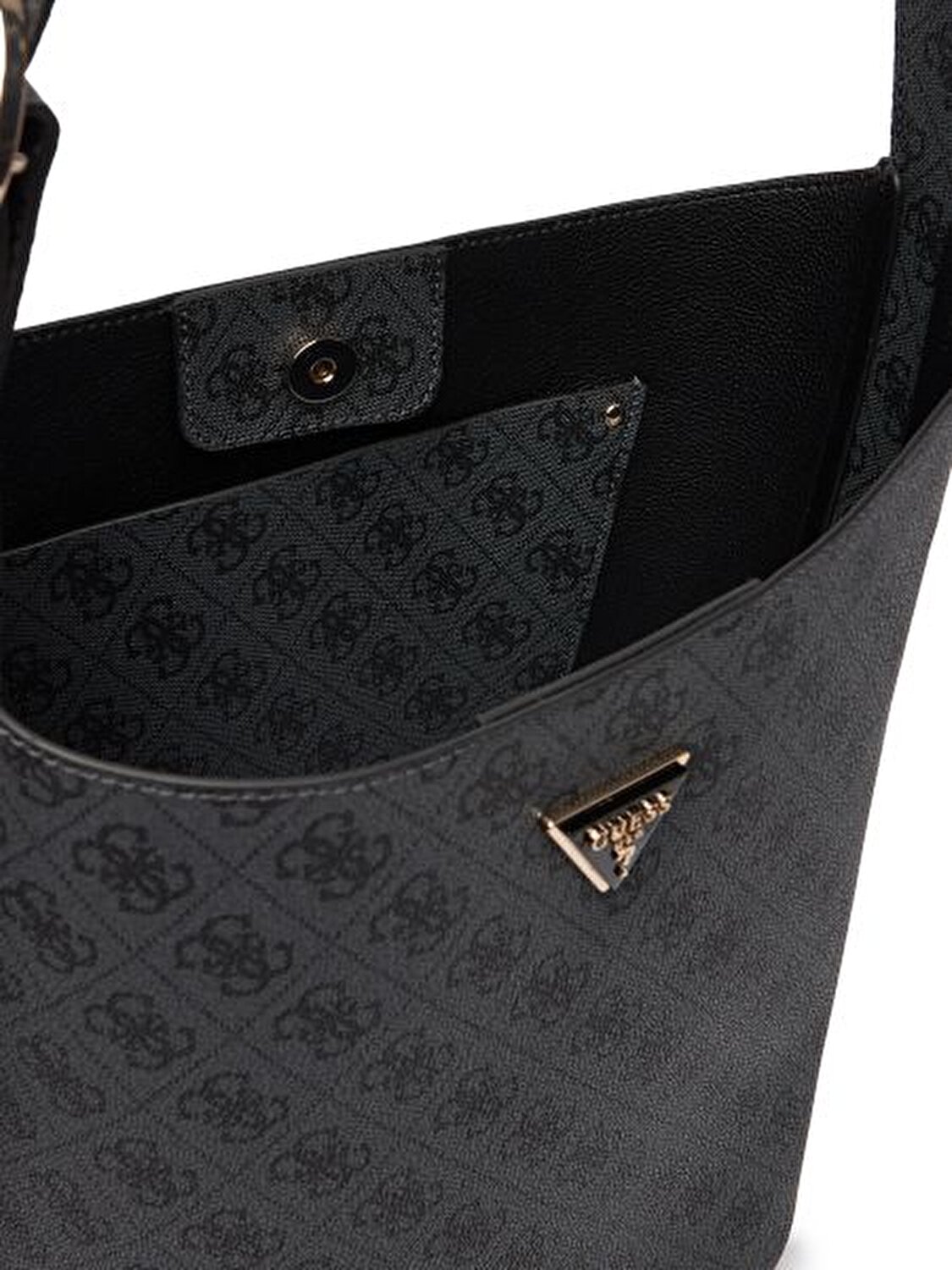 MERIDIAN ANTRASİT KADIN BUCKET ÇANTA