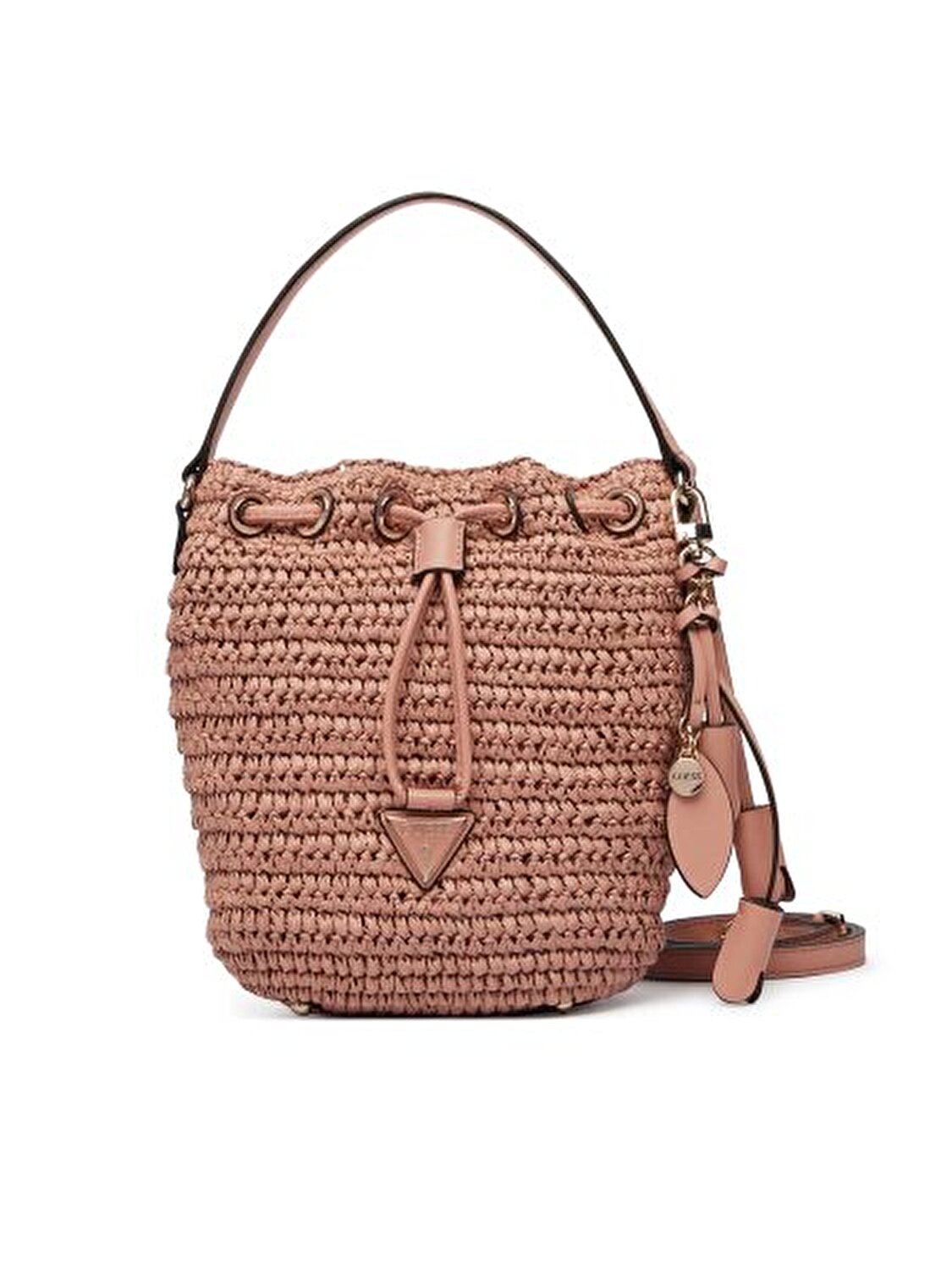 OFELIA PEMBE KADIN BUCKET ÇANTA