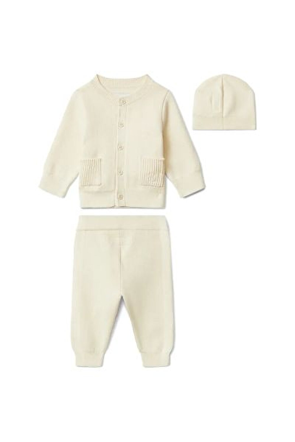 CARDIGAN HAT KNIT GIFTPACK