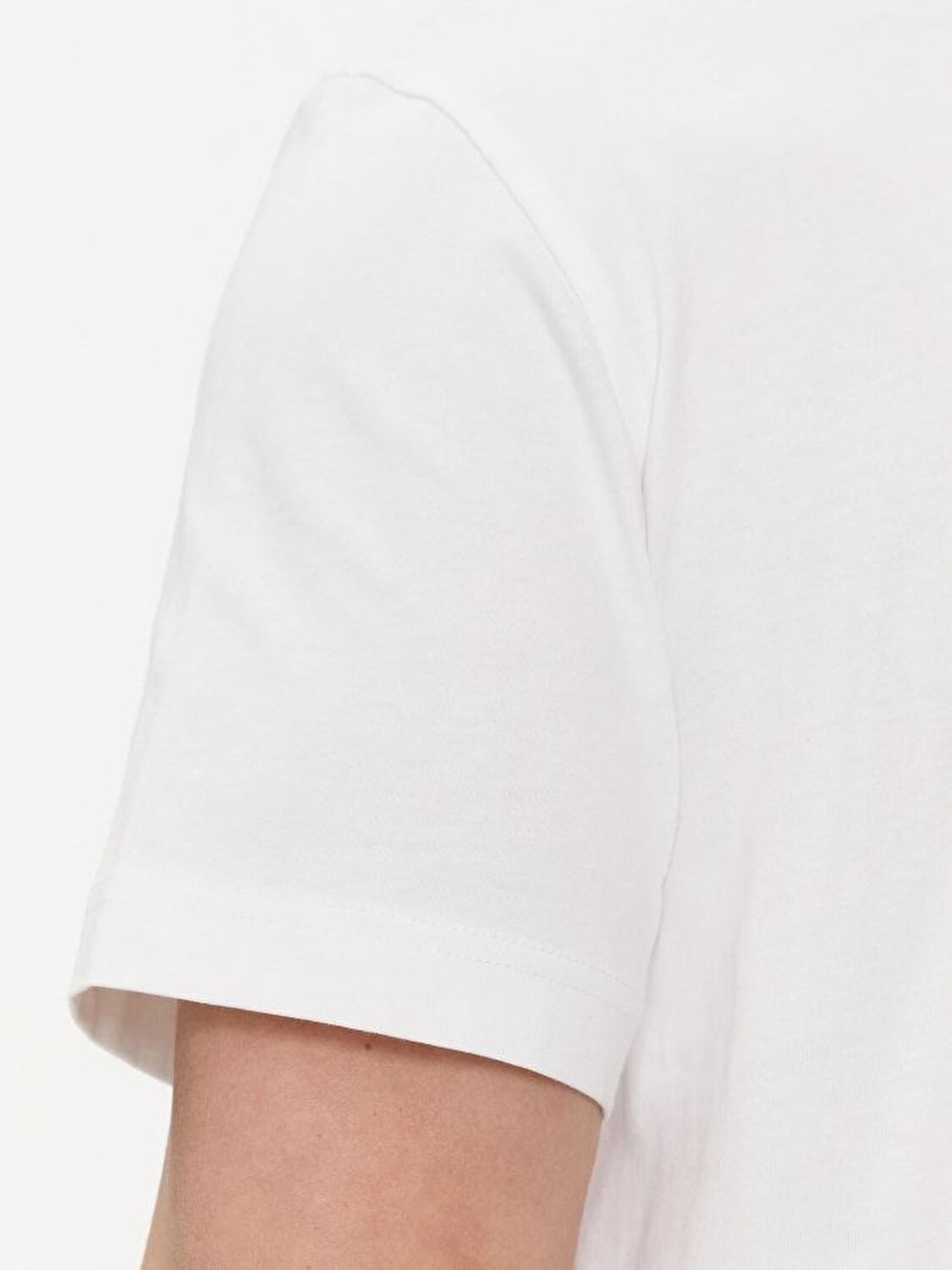 Calvin Klein Erkek Beyaz Kısa Kollu T-Shirt