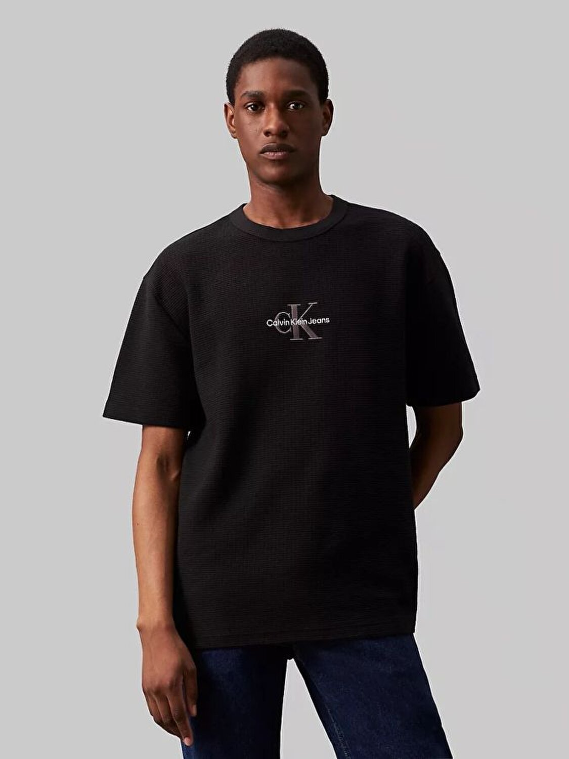 Calvin Klein Siyah ERKEK T SHIRT 8720639017188 JeansLab