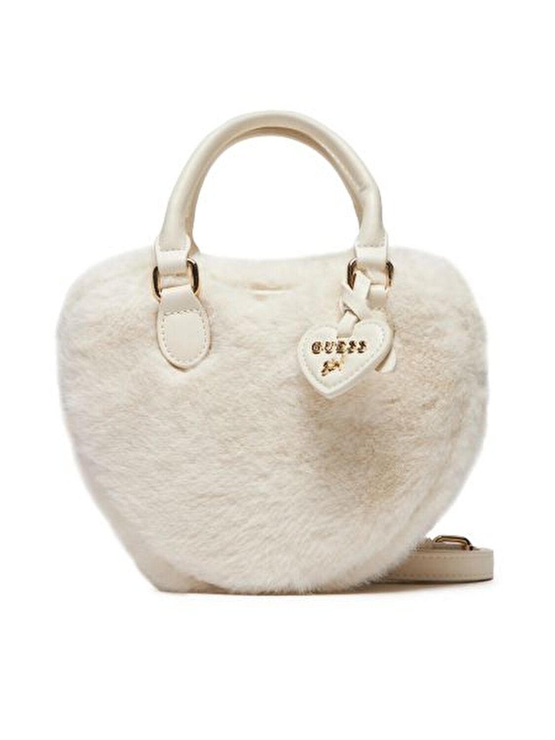 FUR HEART BAG