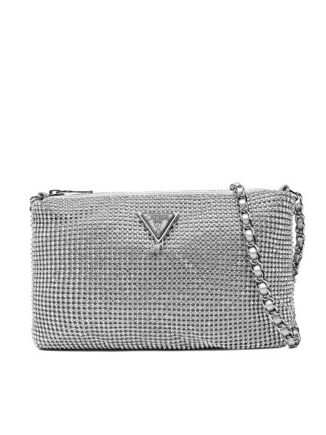 CRYSTAL MESH BAG