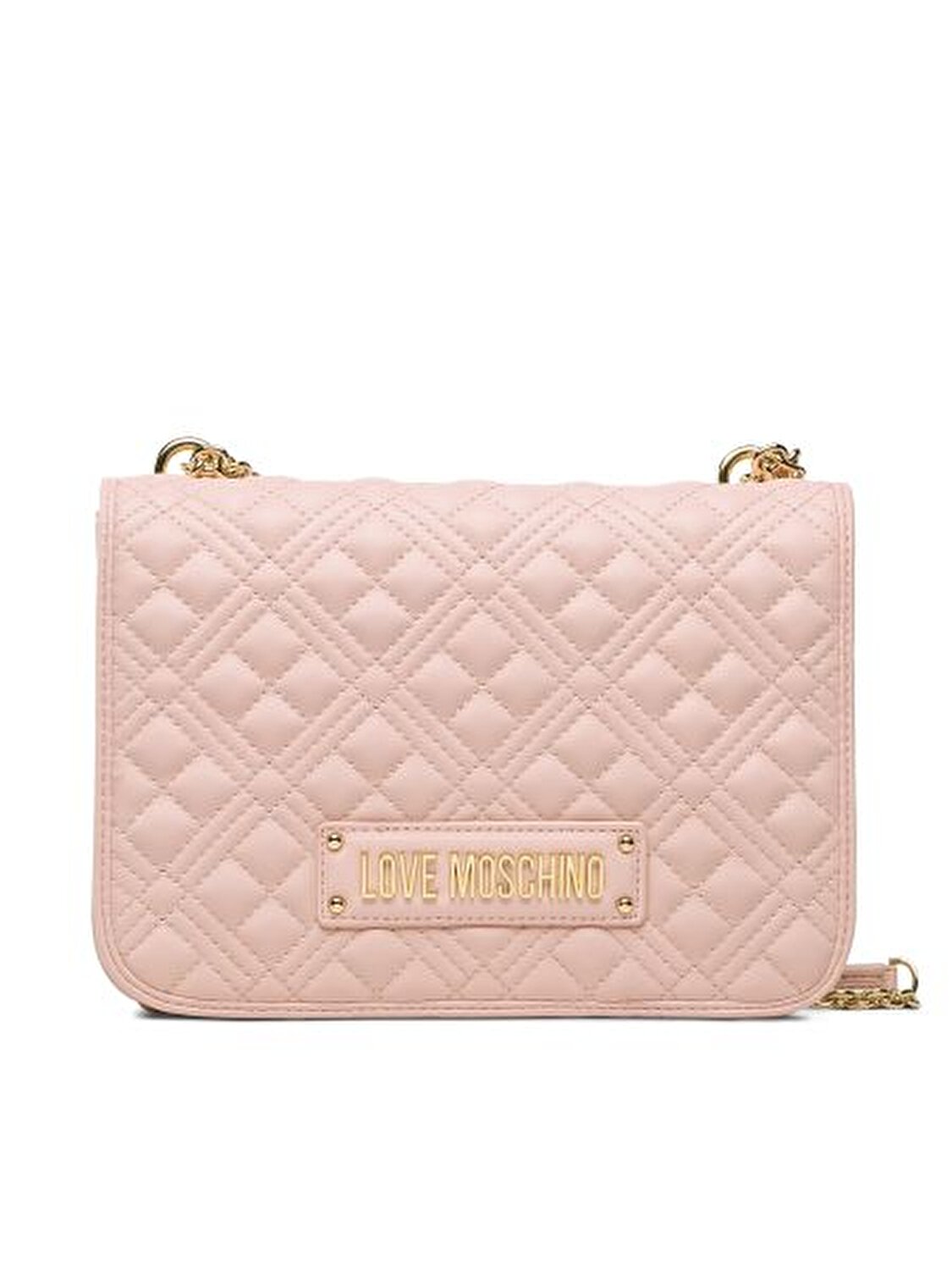 BORSA QUILTED PU NUDE