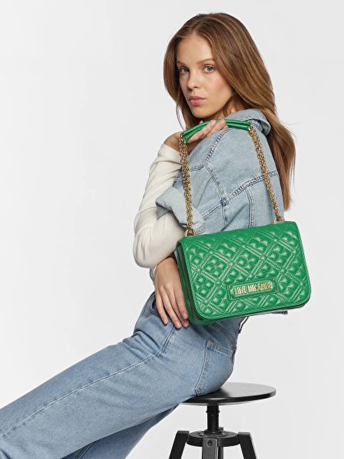 BORSA QUILTED PU ERBA
