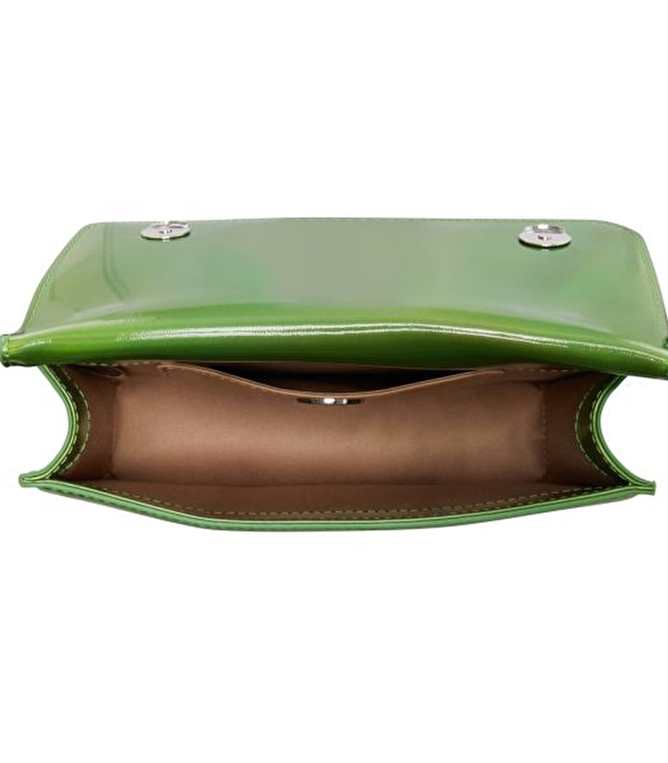 BORSA PU LAMINATO VERDE LAM.