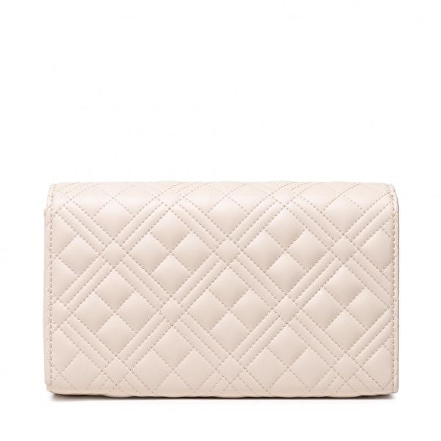 BORSA QUILTED  PU AVORIO