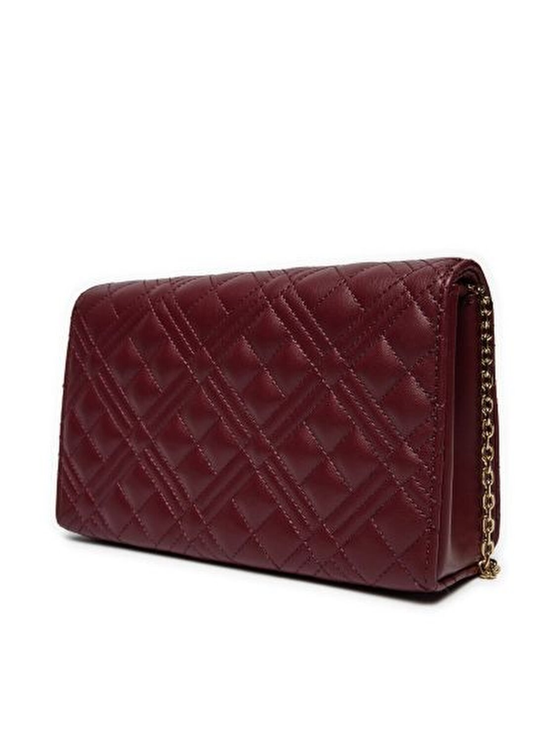 BORSA QUILTED  PU VINO