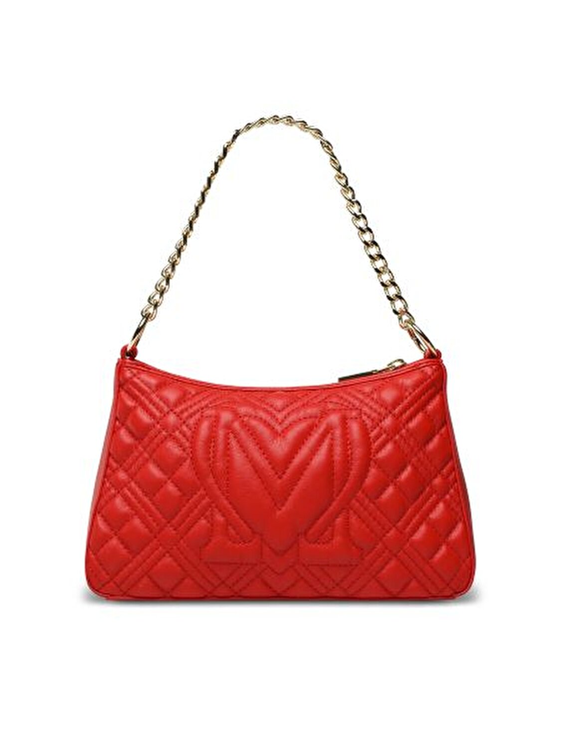 BORSA QUILTED  PU ROSSO