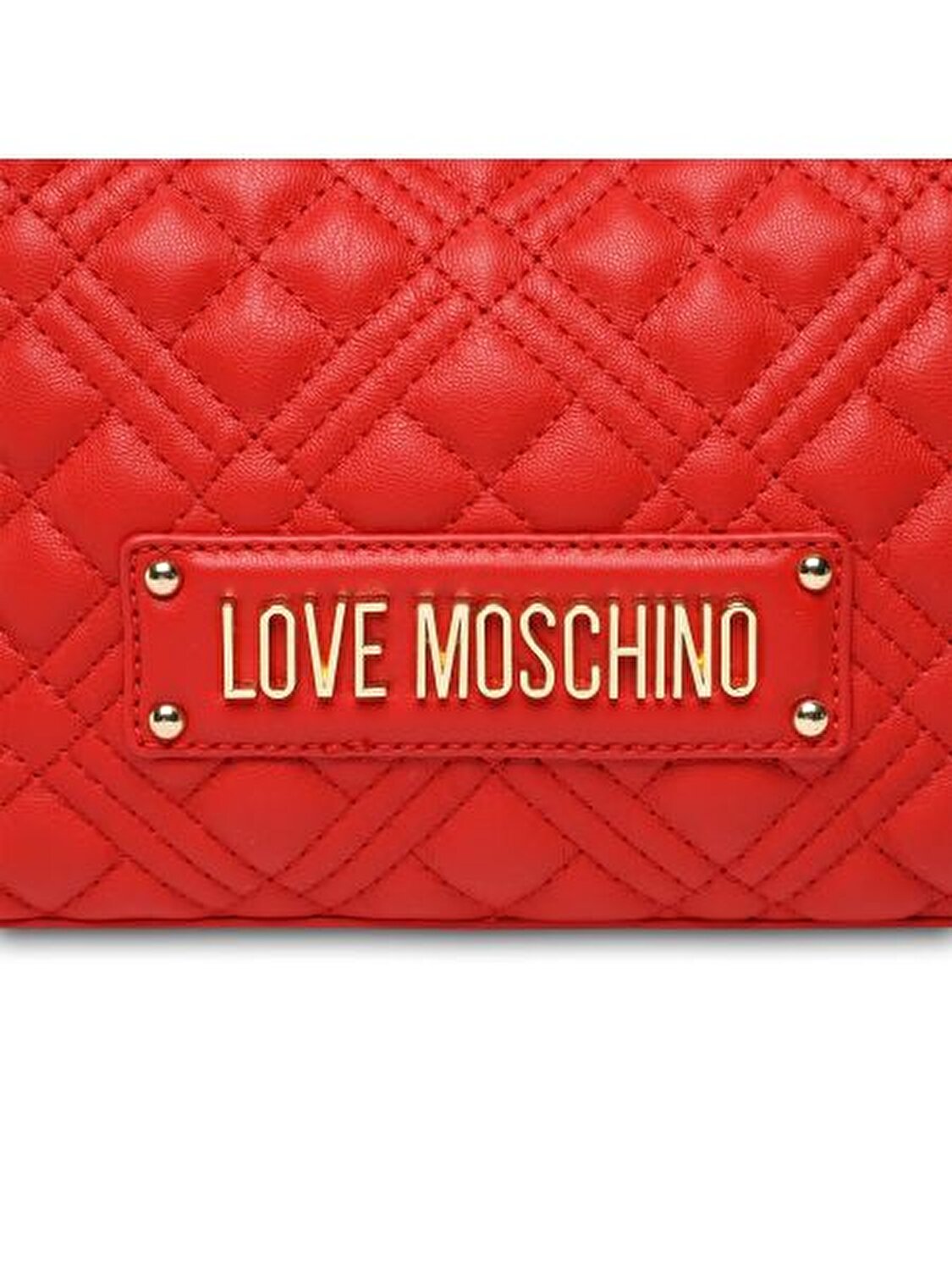 BORSA QUILTED  PU ROSSO