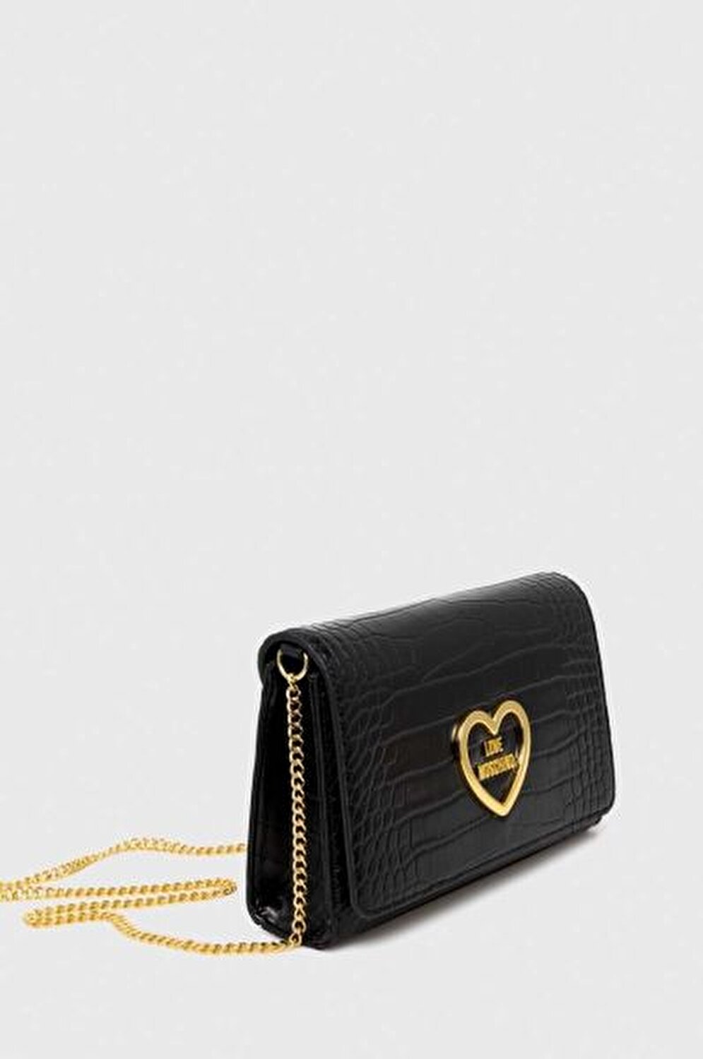 BORSA CROCCO PU NERO