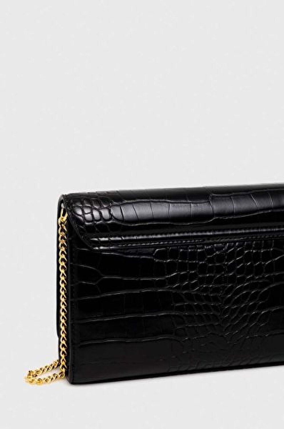 BORSA CROCCO PU NERO