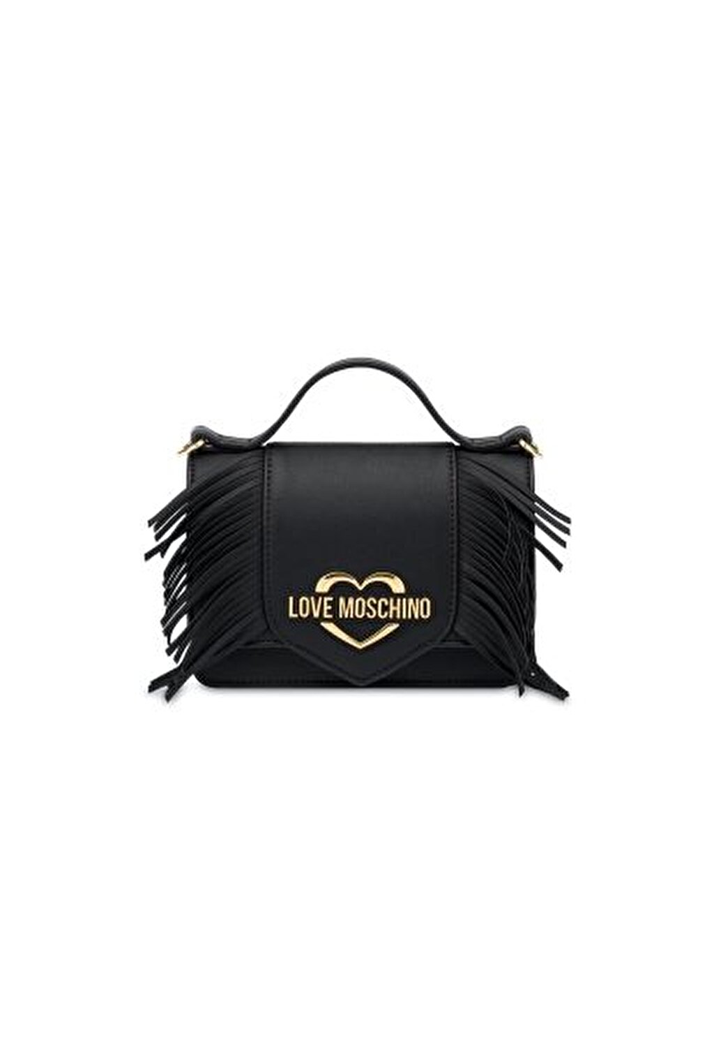 BORSA PU GRS FRANGE NERO