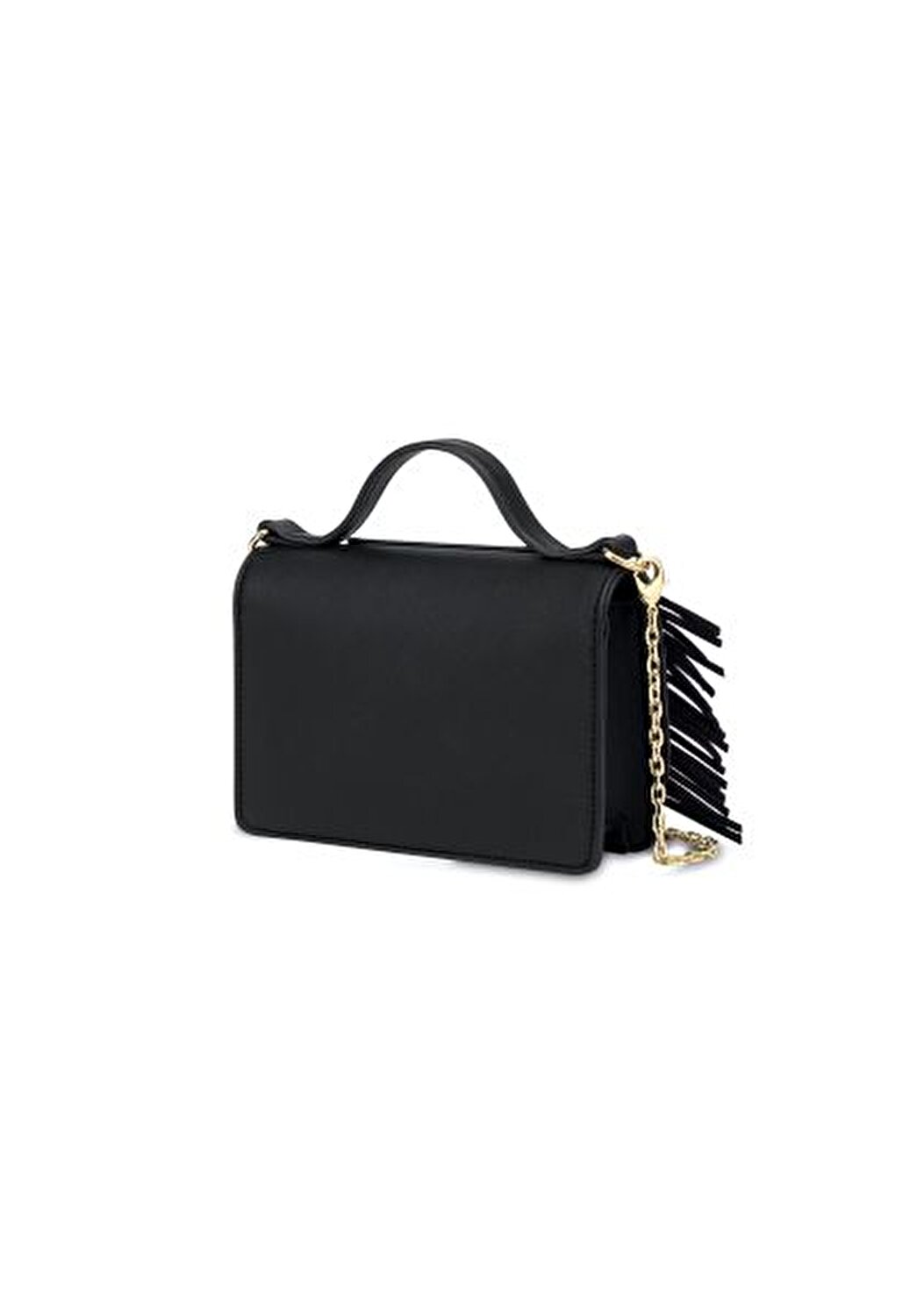 BORSA PU GRS FRANGE NERO