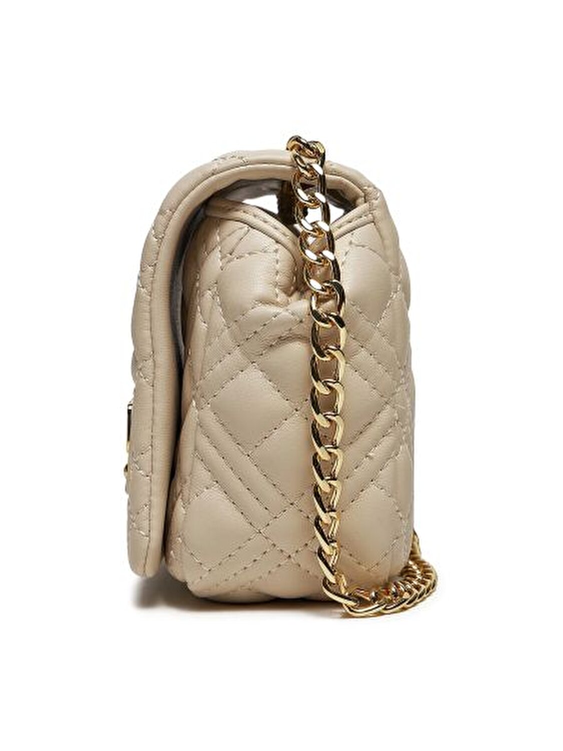 BORSA QUILTED PU AVORIO
