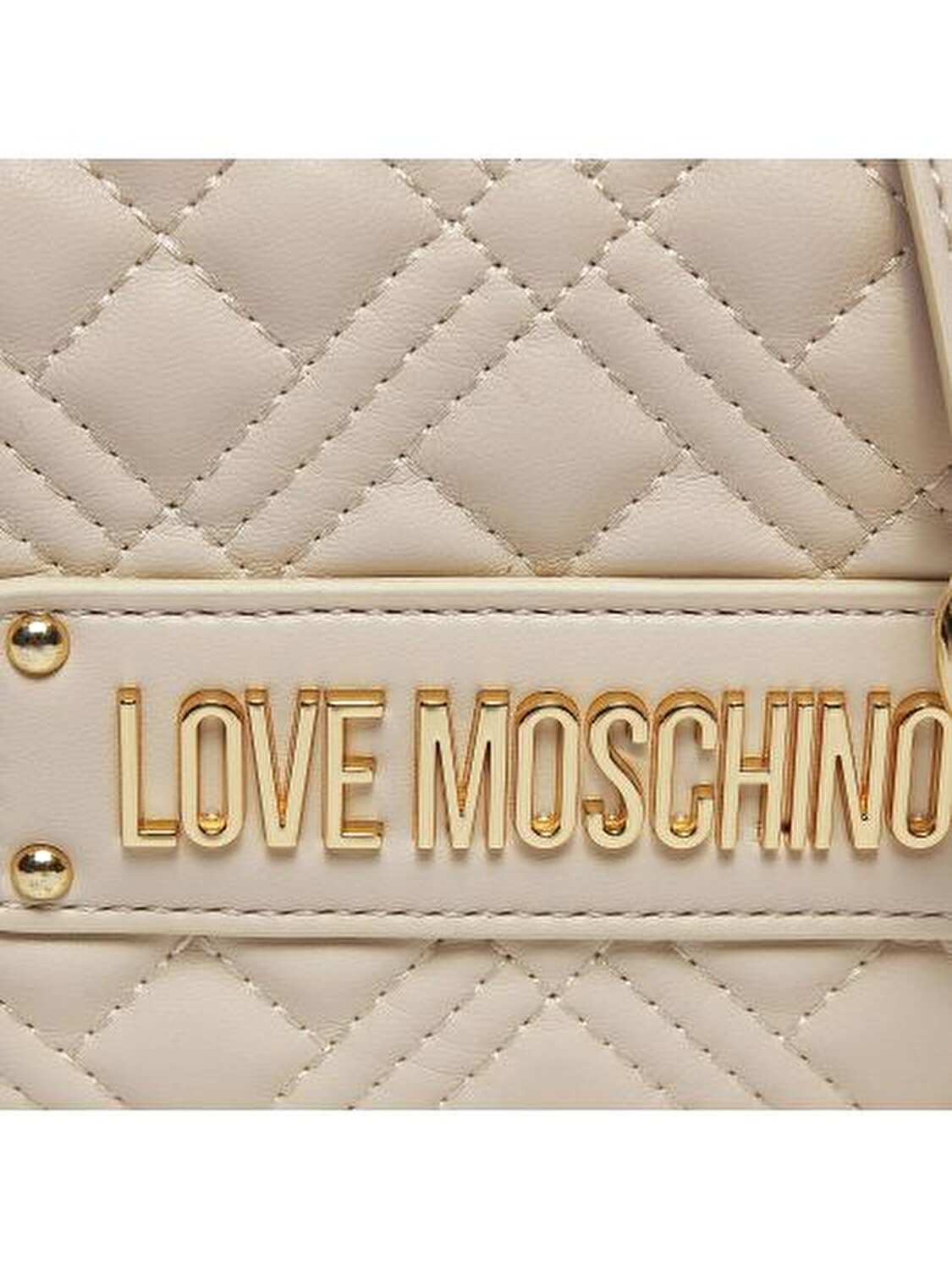 BORSA QUILTED PU AVORIO