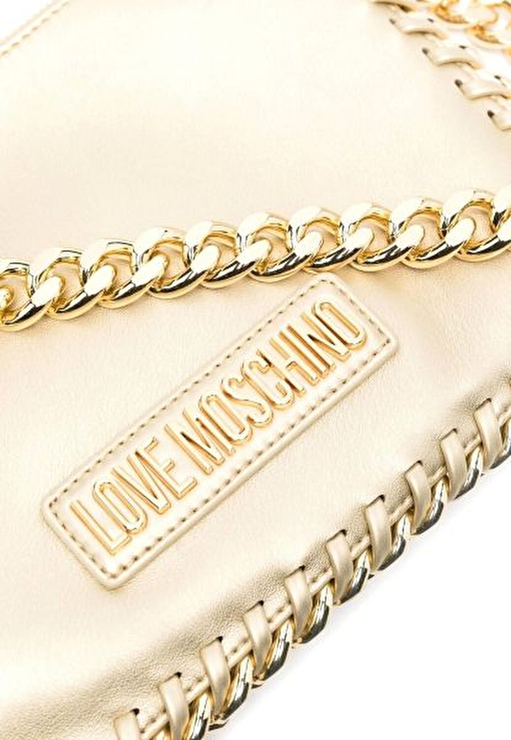 BORSA PU ORO + CHAIN ORO