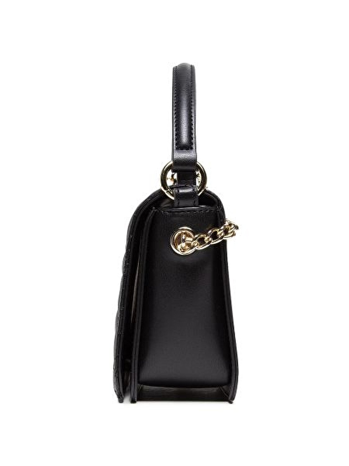 BORSA QUILTED NAPPA PU  NERO