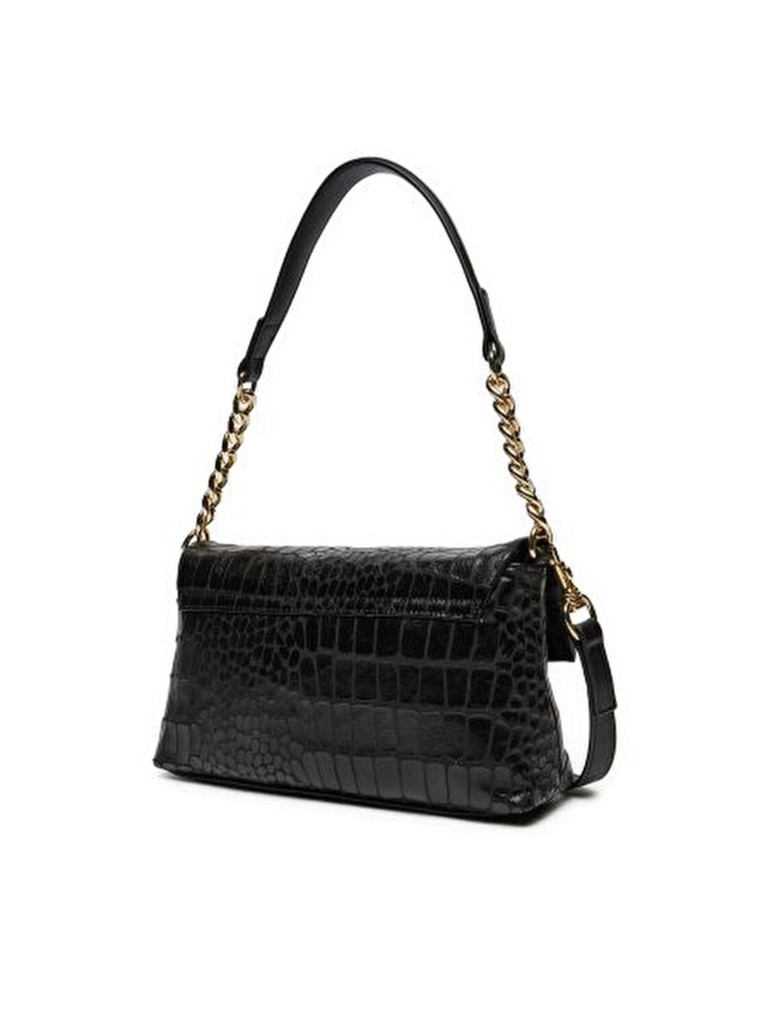 BORSA PL SOFT CROCO NERO
