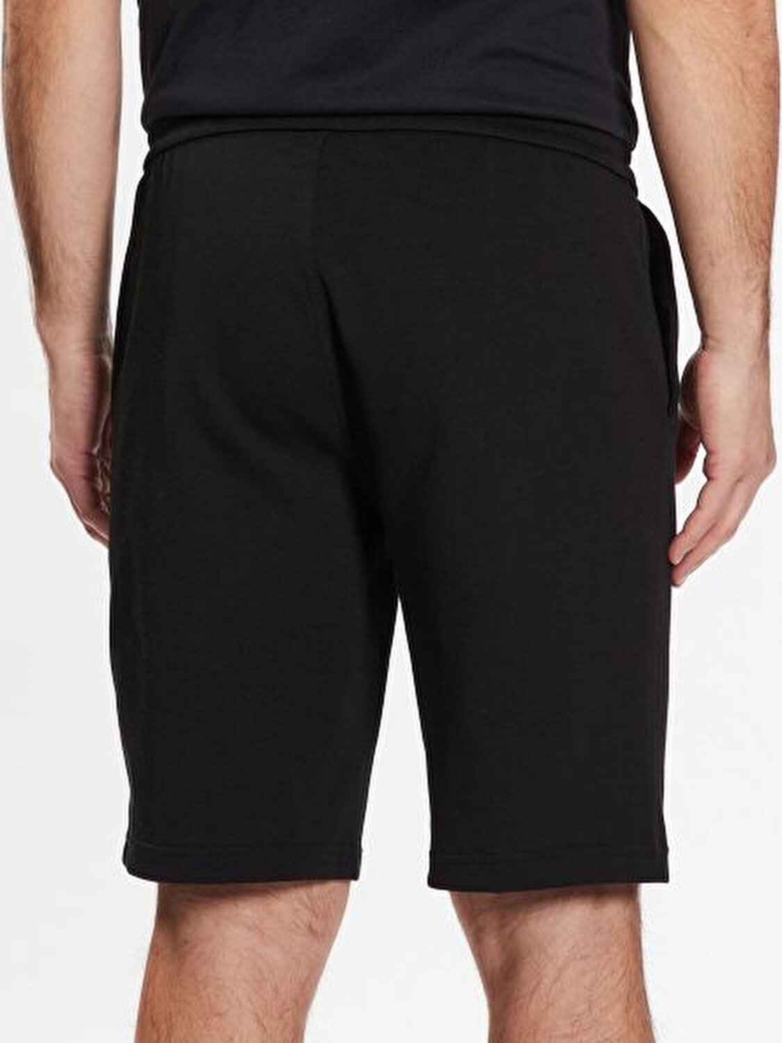 Calvin Klein Erkek Siyah Logo Detaylı Şort