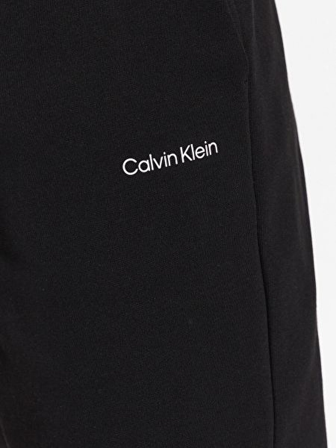 Calvin Klein Erkek Siyah Logo Detaylı Şort