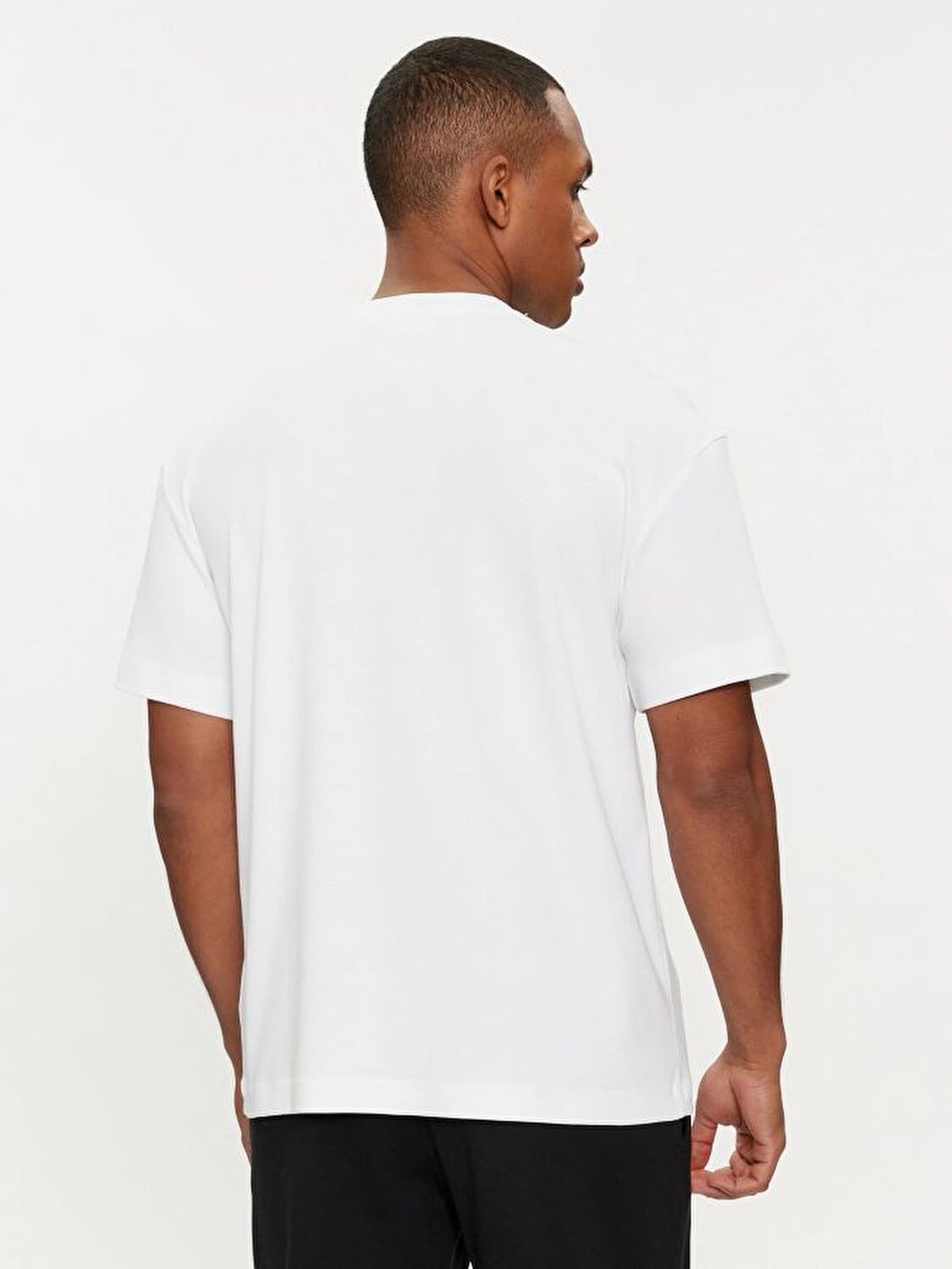 Calvin Klein Erkek Beyaz Kısa Kollu T-Shirt