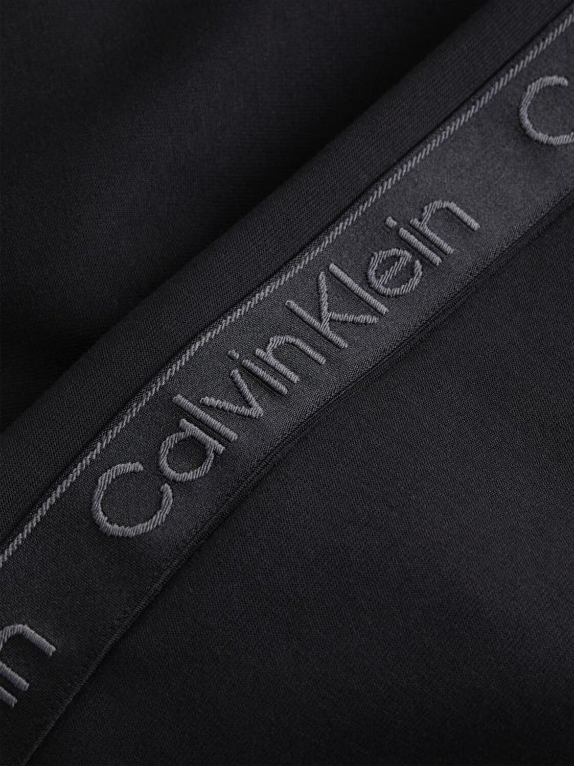 Calvin Klein Erkek Siyah Logo Detaylı Eşofman