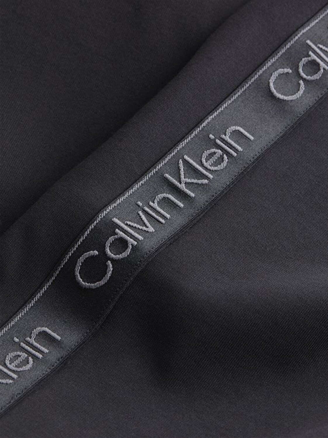 Calvin Klein Erkek Siyah Logo Detaylı Şort