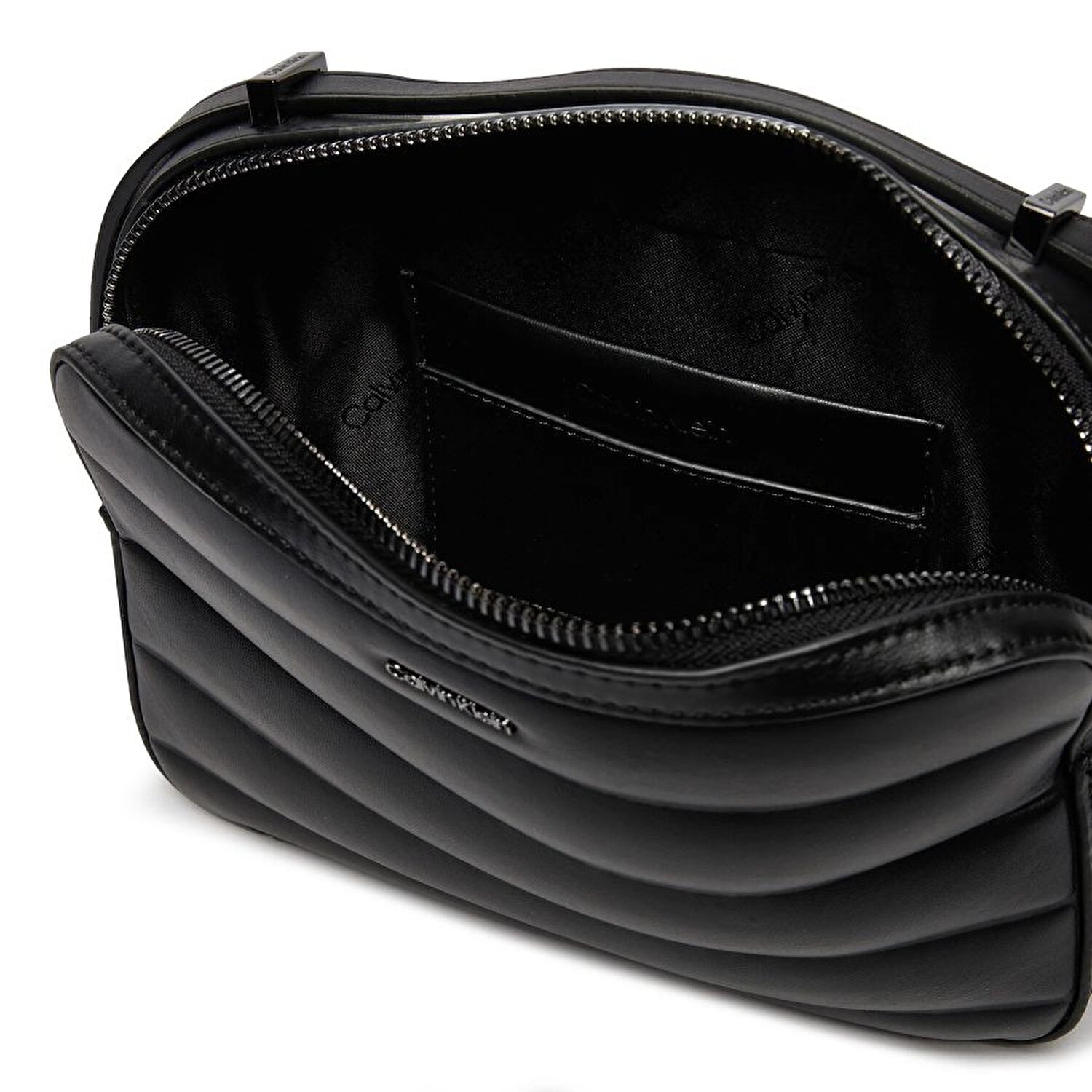 LINE QUILT CAMERA BAG