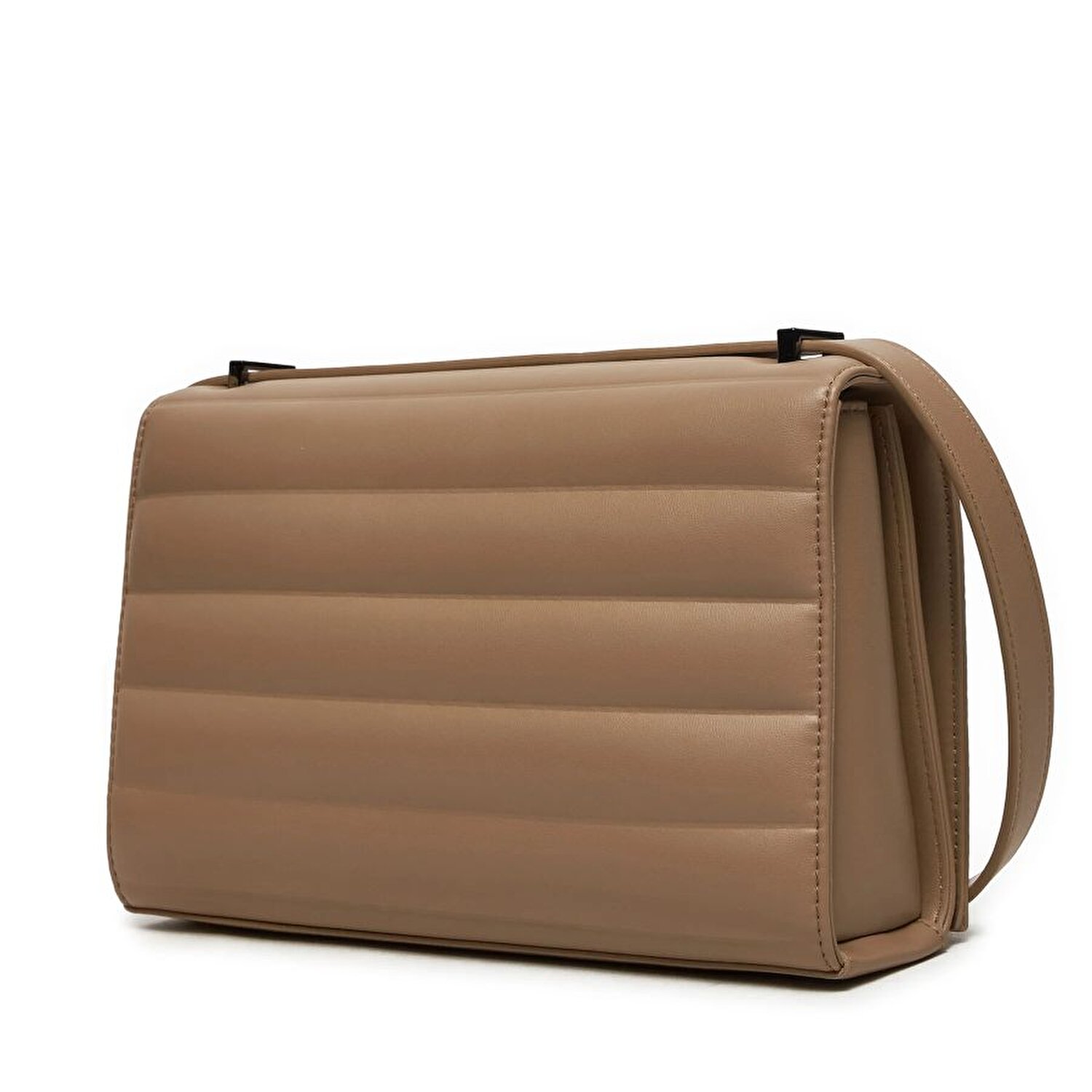 LINE QUILT MD CONV SHOULDER BAG
