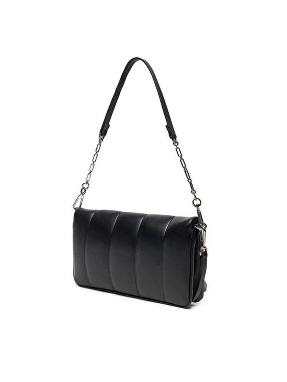 LINE QUILT SHOULDER BAG