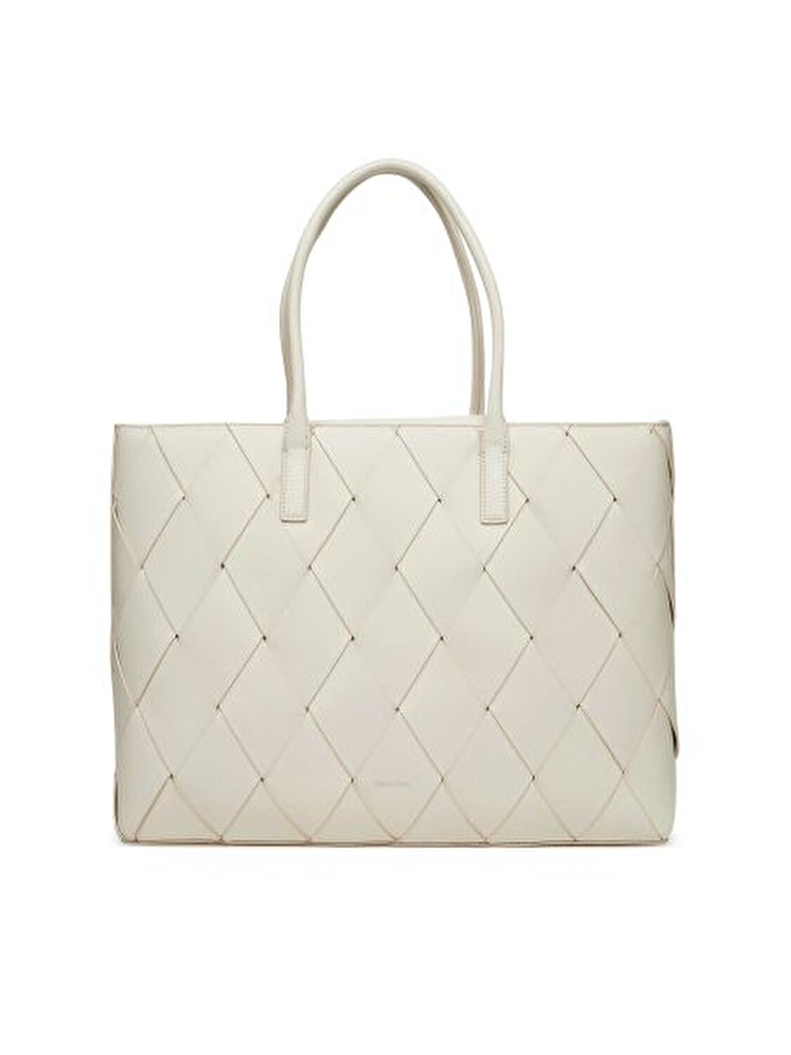 CK WOVEN MEDIUM SHOPPER