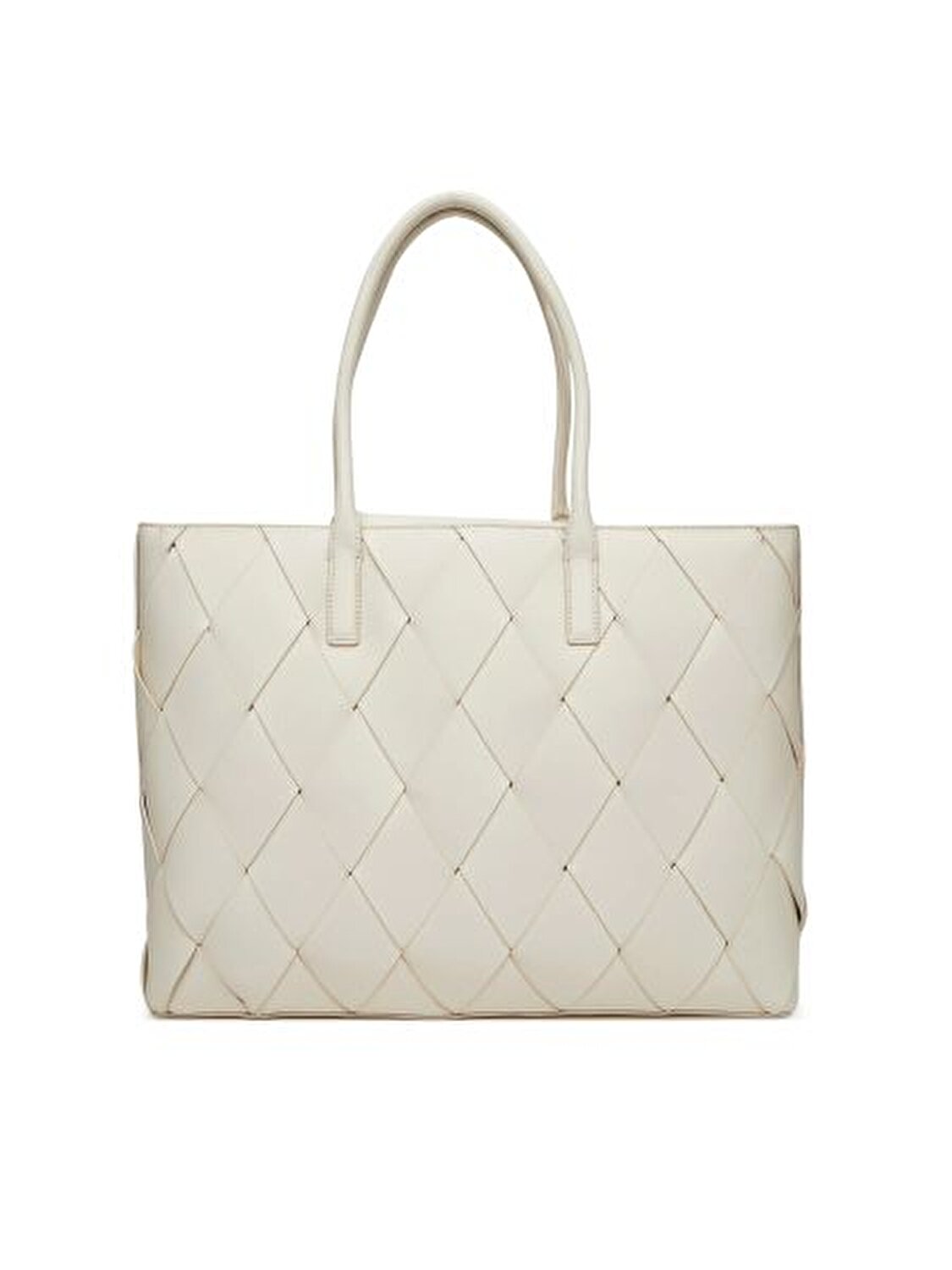 CK WOVEN MEDIUM SHOPPER
