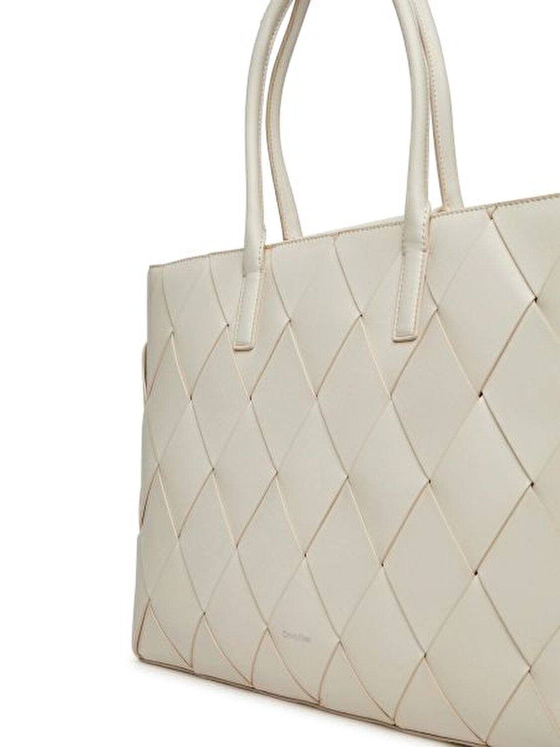 CK WOVEN MEDIUM SHOPPER