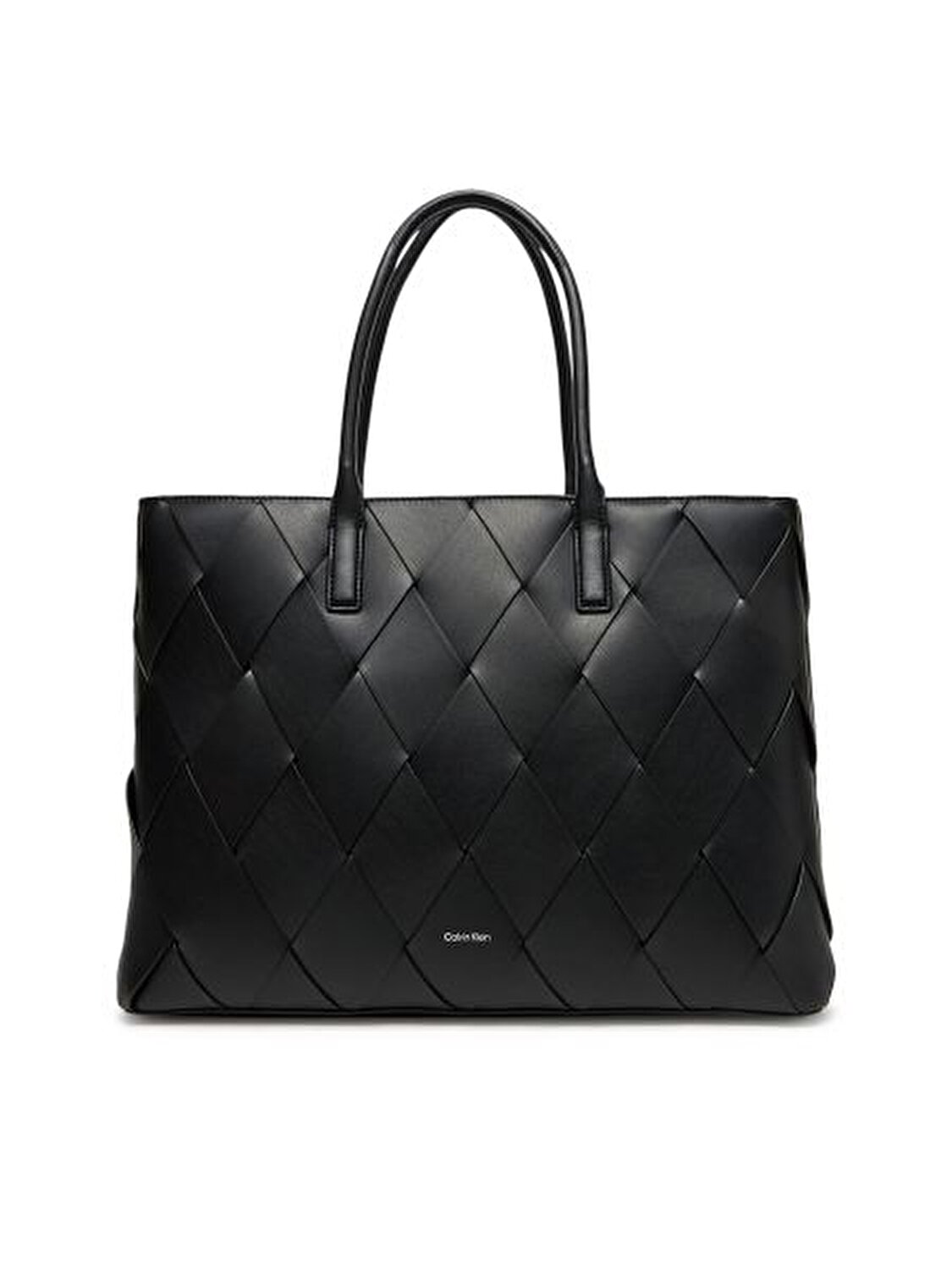 CK WOVEN MEDIUM SHOPPER