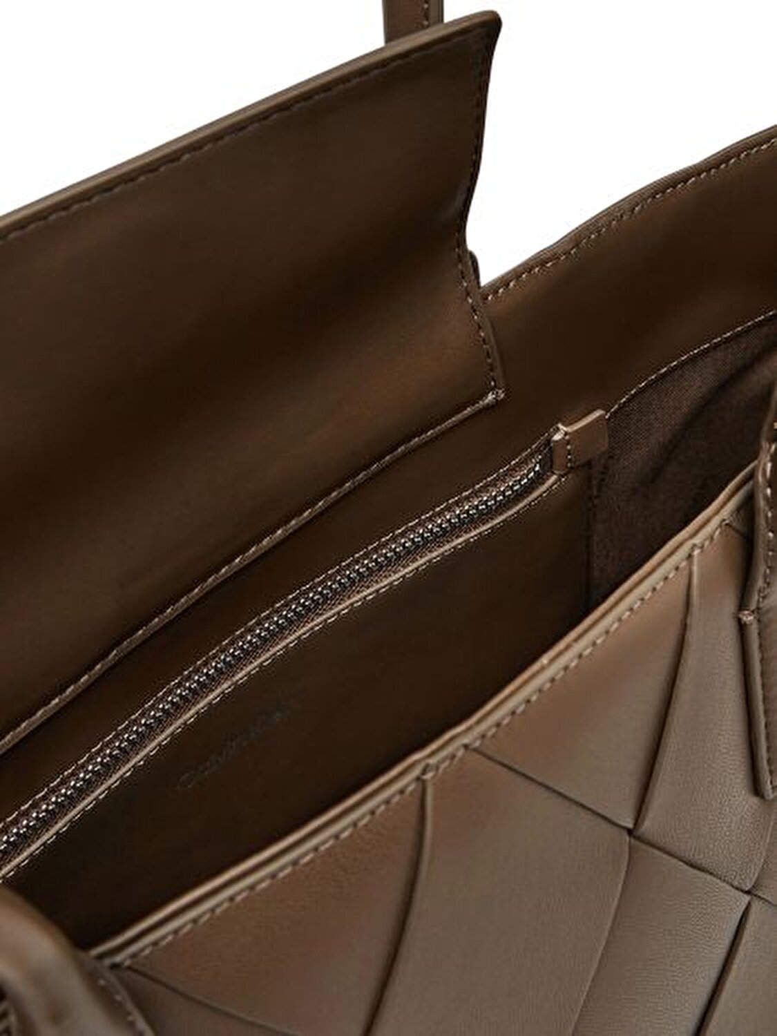 CK WOVEN MEDIUM SHOPPER