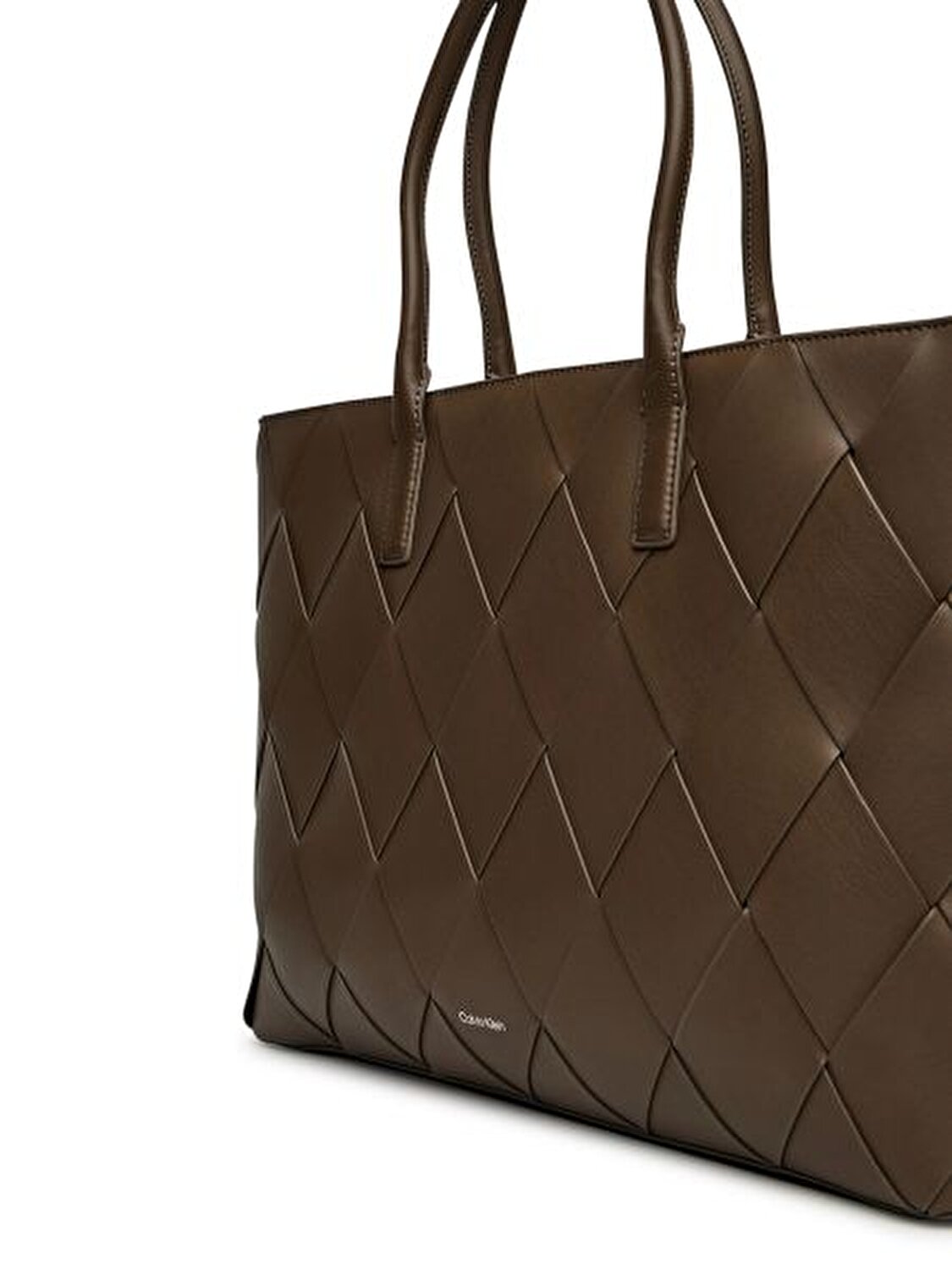 CK WOVEN MEDIUM SHOPPER