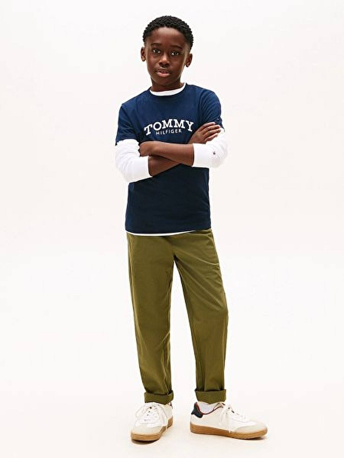 LACİVERT BASKILI ERKEK ÇOCUK T-SHIRT